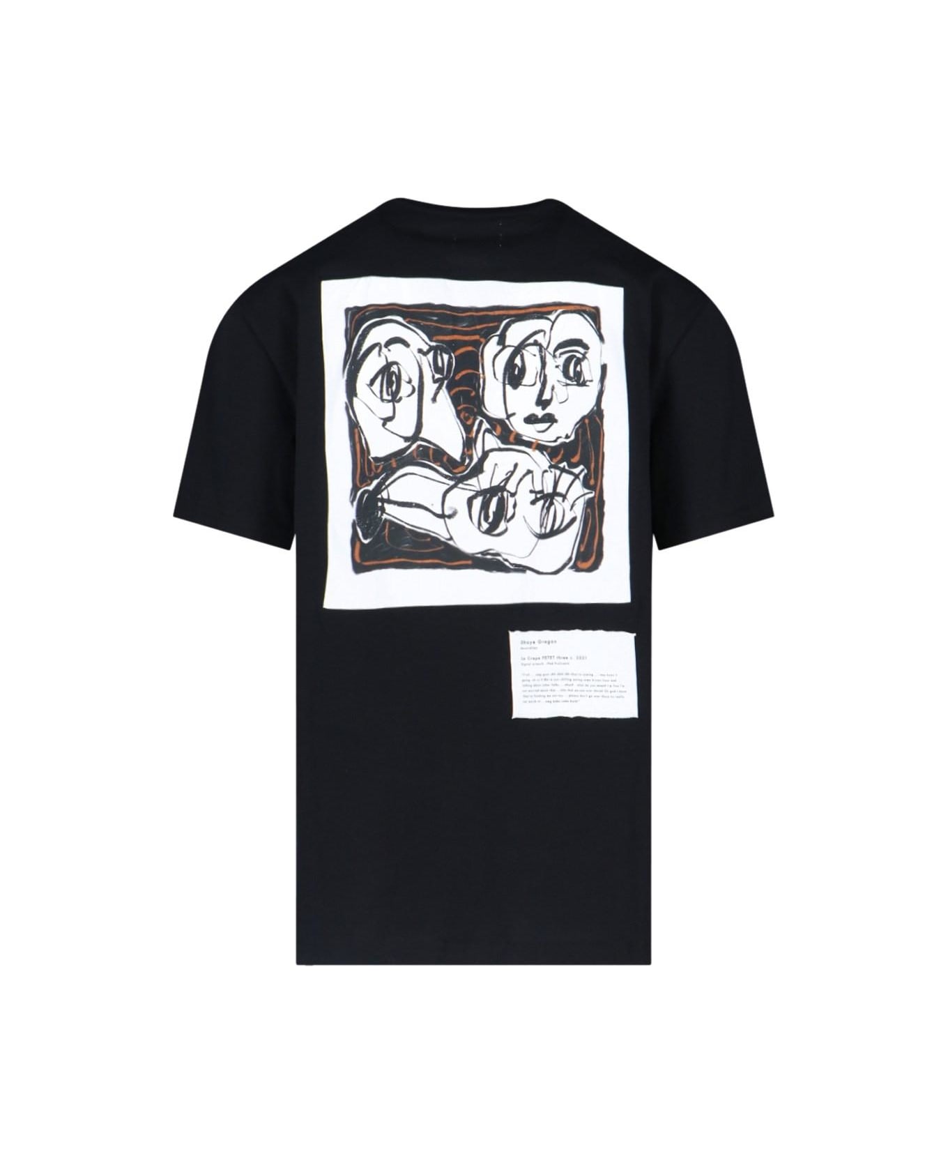 Charles Jeffrey Loverboy Art Gallery T-shirt - Black Tシャツ
