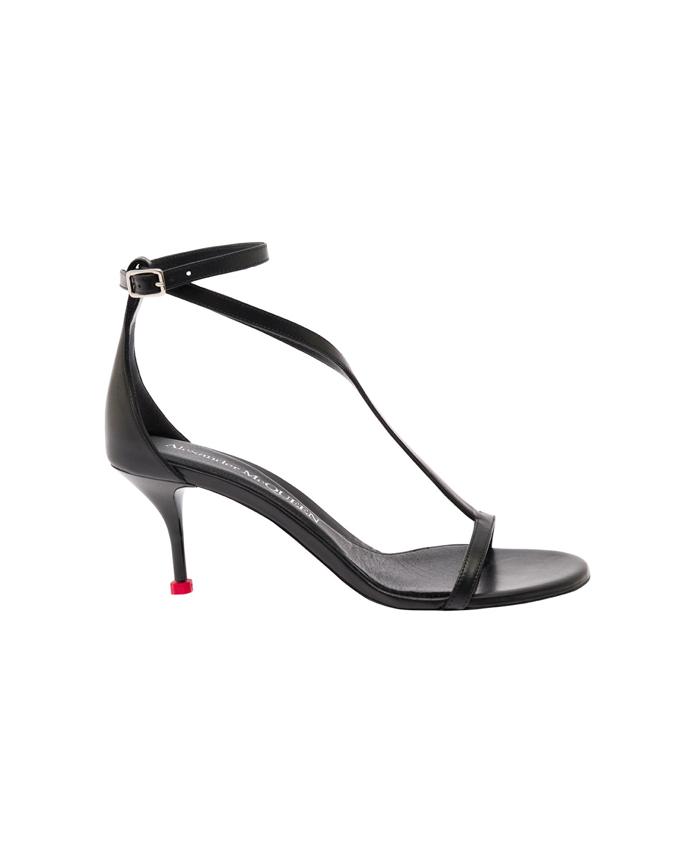 Alexander McQueen Sandal 54 Heel - Black