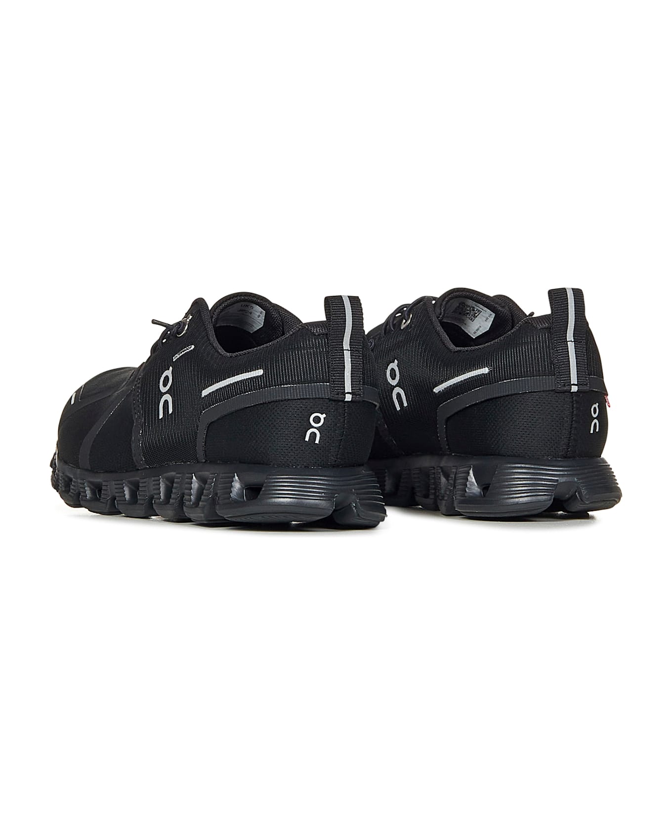 ON Running Cloud 5 Waterproof Sneakers - Black