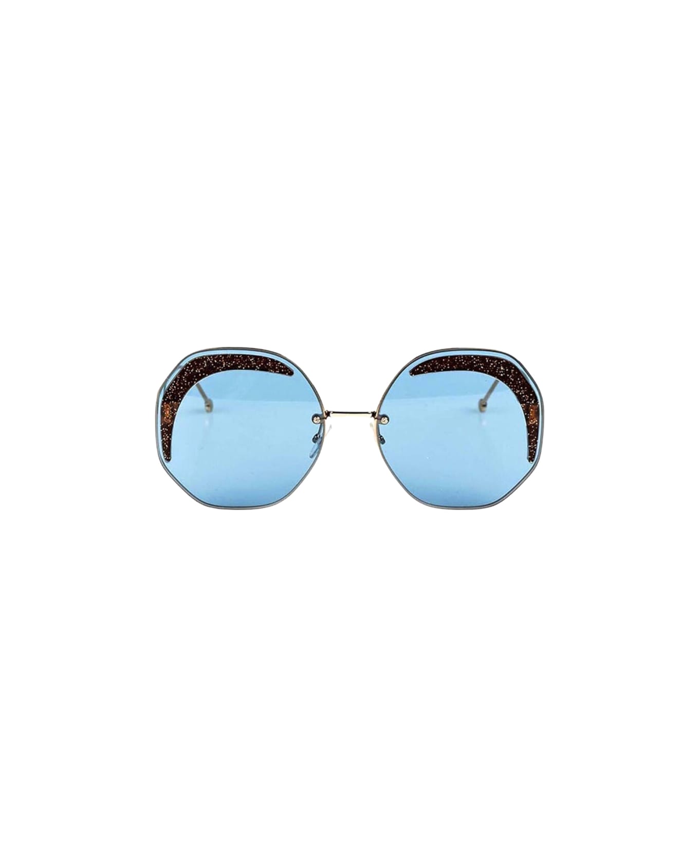 Fendi Eyewear Ff 0358 - Gold Sunglasses サングラス