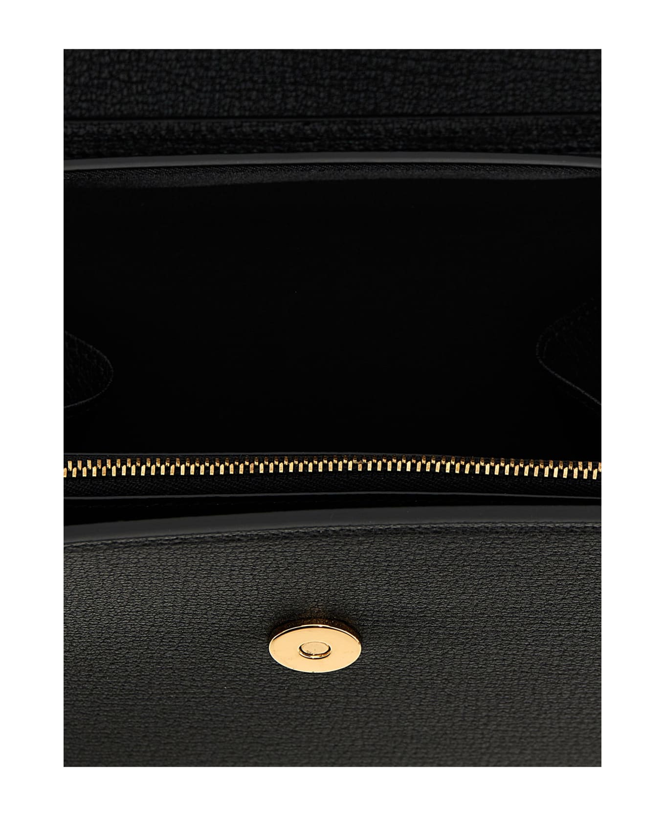 Versace 'medusa Biggie' Crossbody Bag - Black