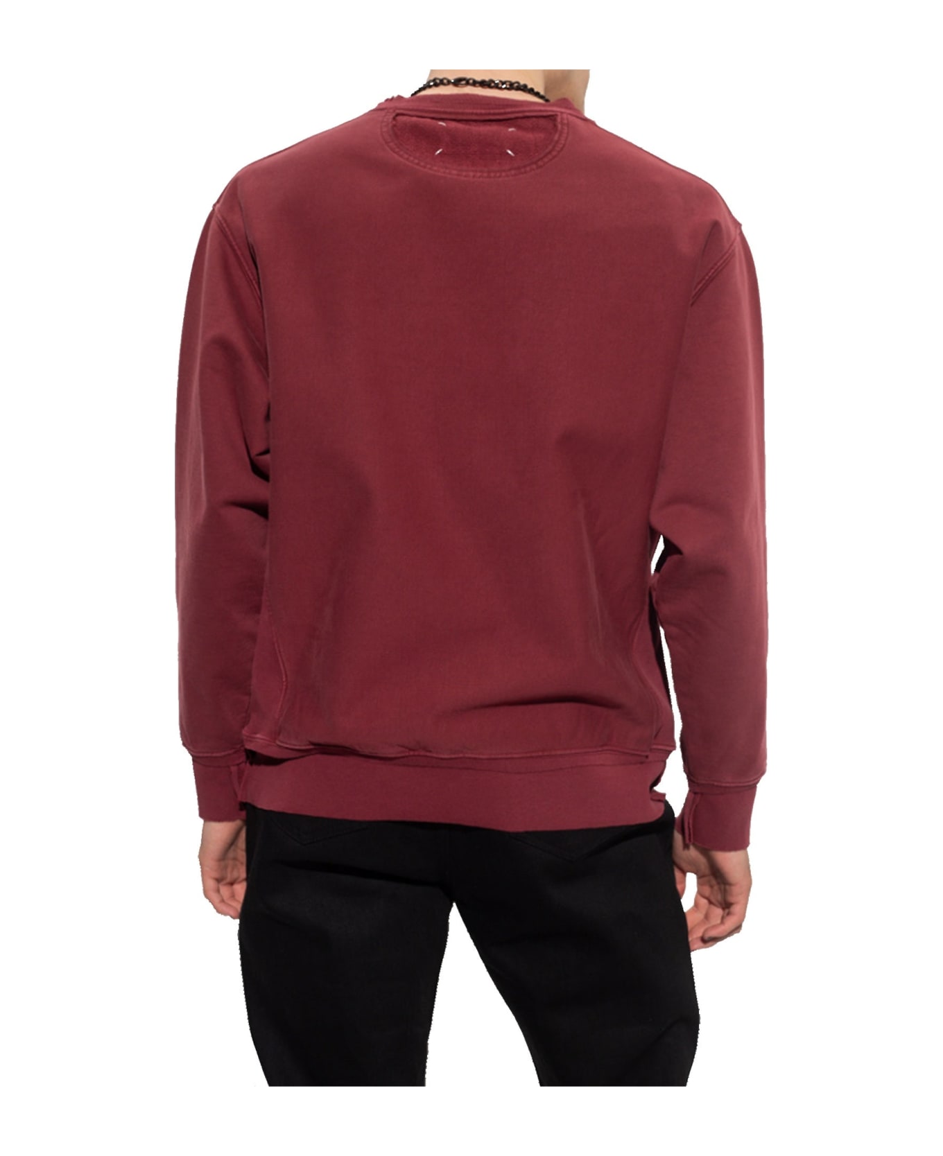 Maison Margiela Cotton Sweatshirt - Red フリース