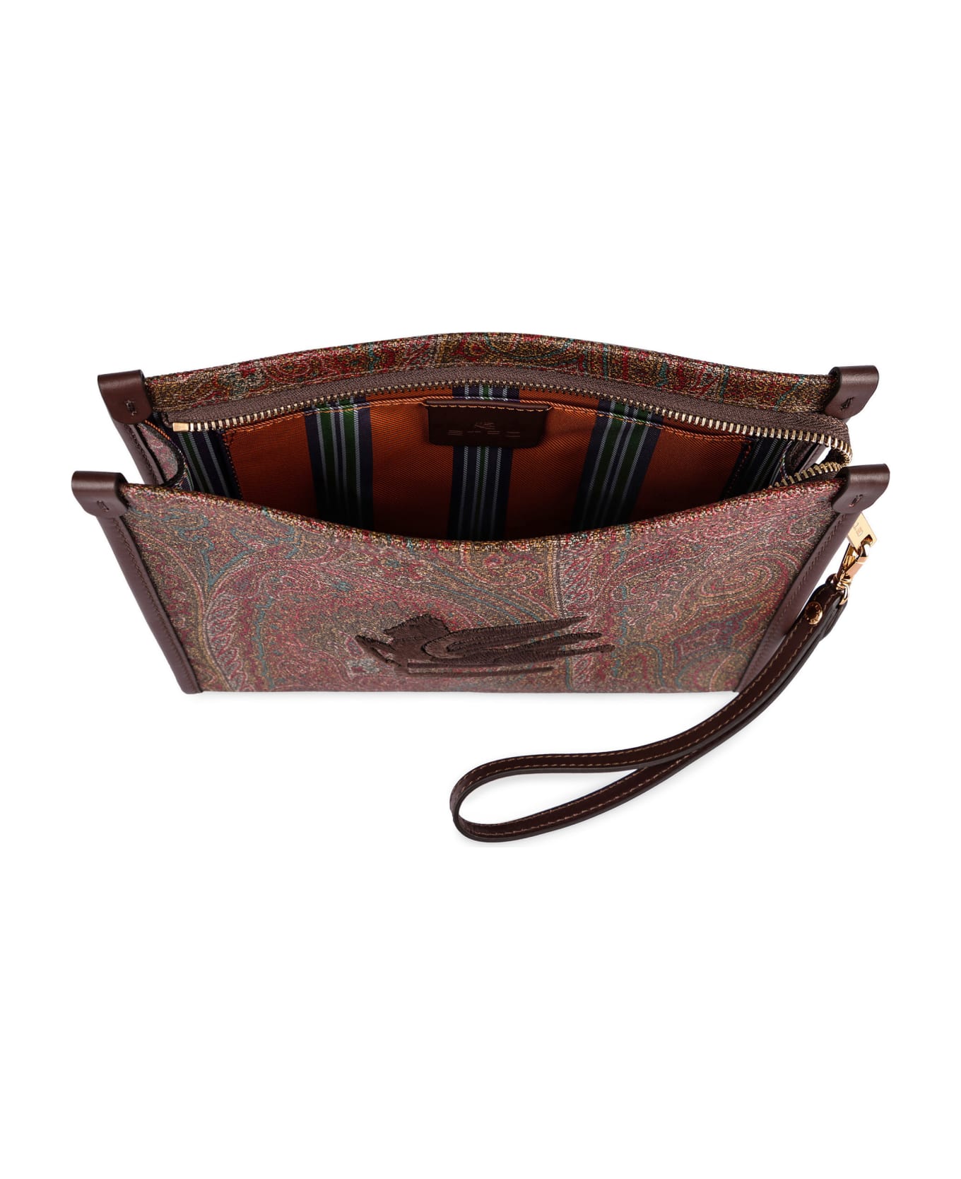 Etro Jacquard Fabric Clutch | italist