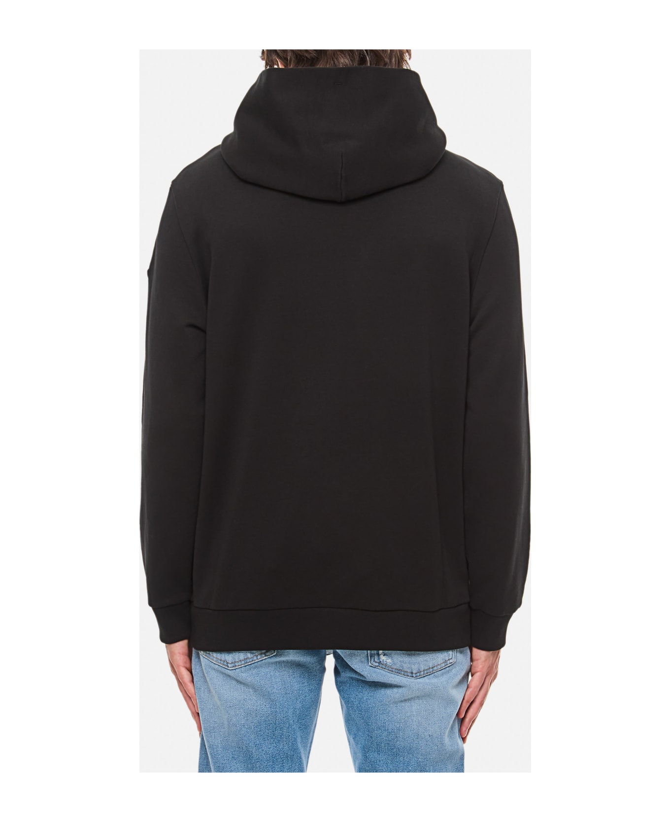 Moncler Hoodie Sweater - Black