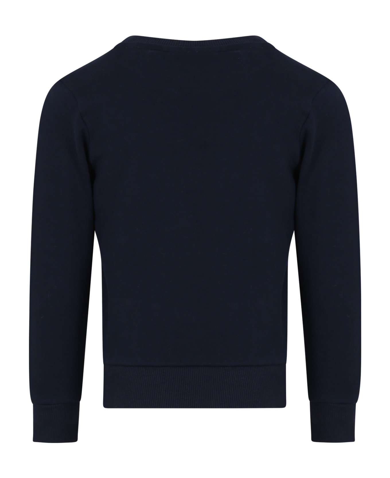 Timberland Blue Sweatshirt For Boy With Logo - Blue