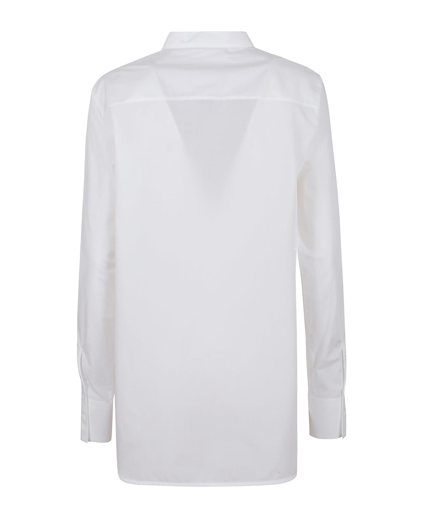 Ermanno Scervino Shirt With Embroidery - Bright White