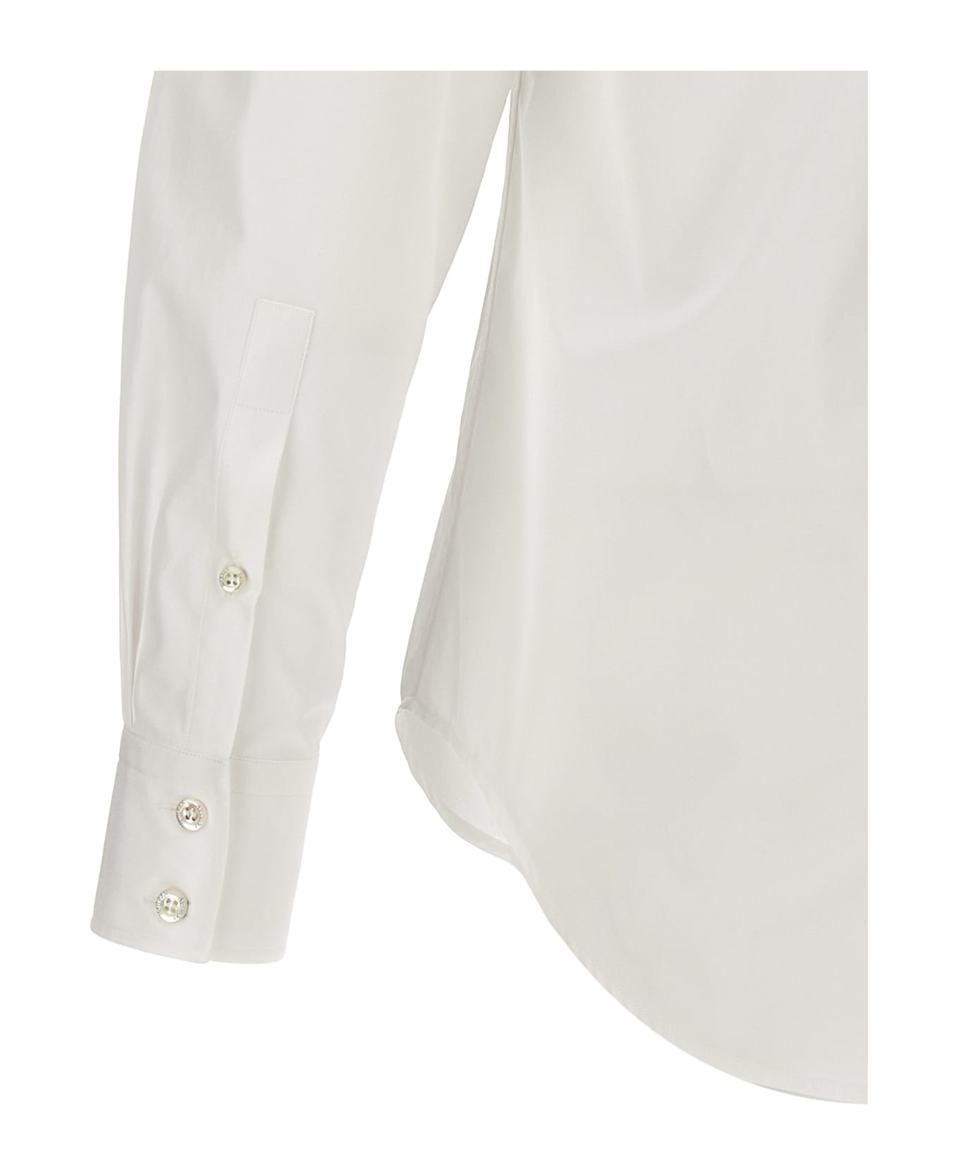 Alexander McQueen Popeline Organic Cotton Shirt - White シャツ