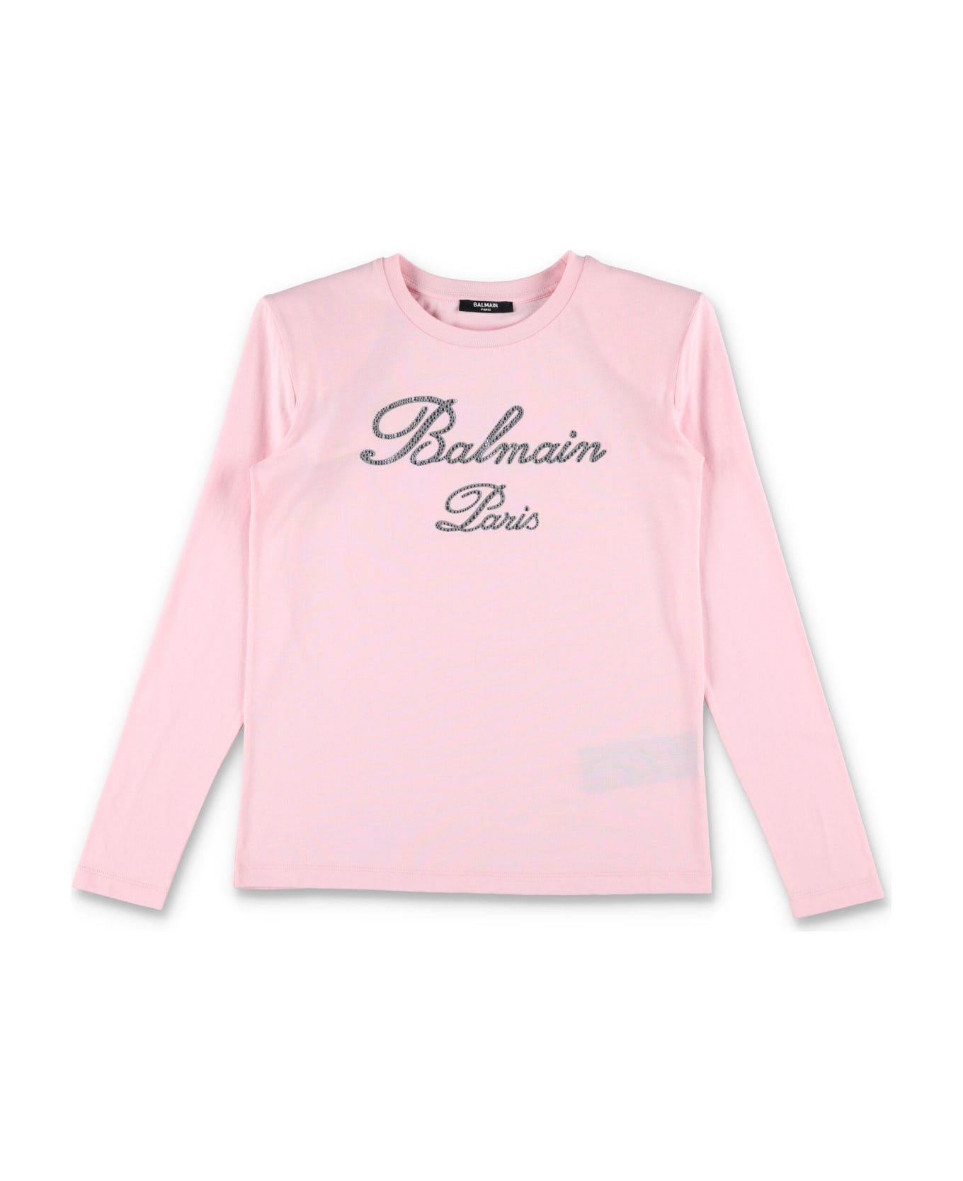 Balmain T-shirt - ROSA/ARGENTO