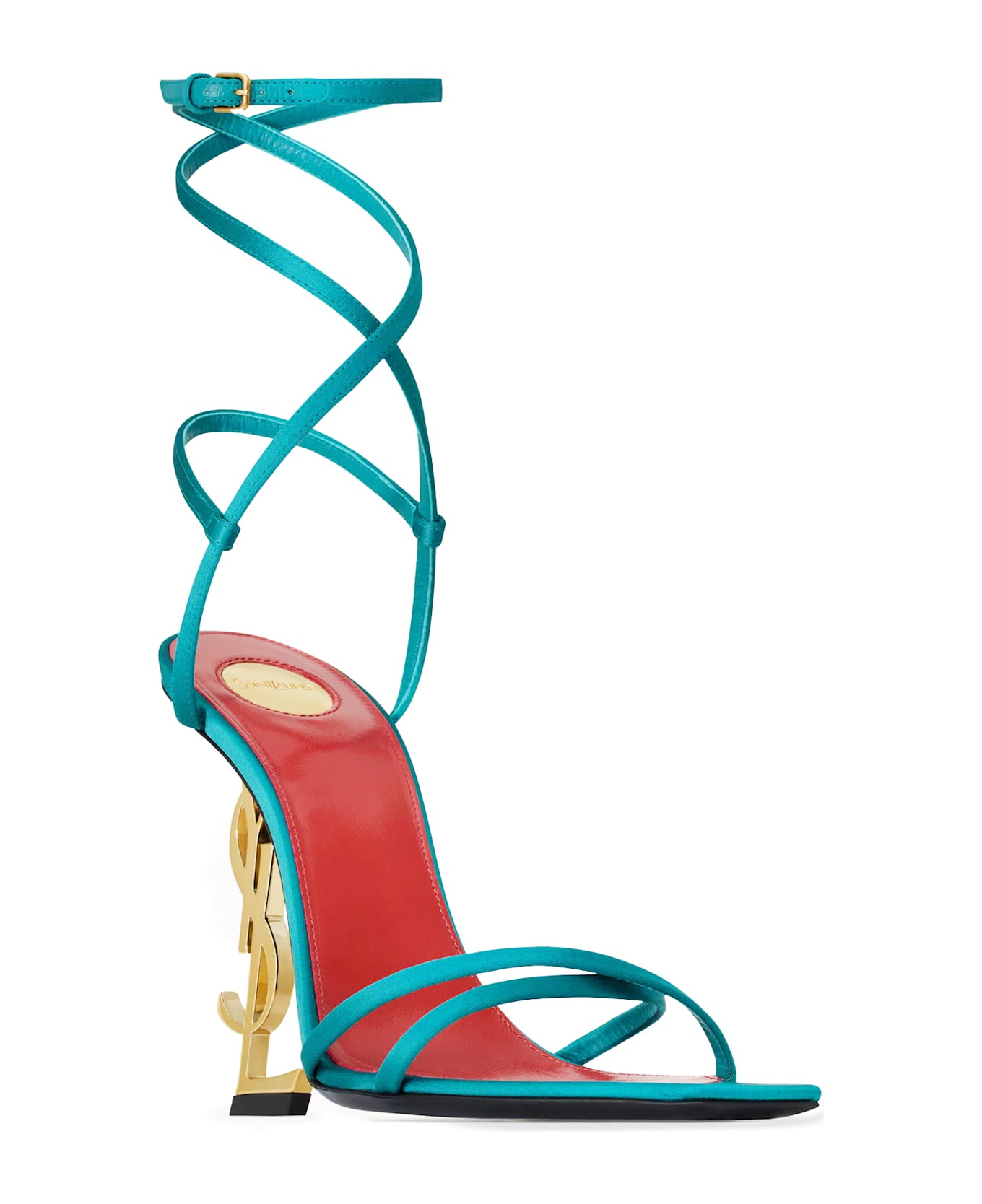 Saint Laurent Opyum Sandals - Blue