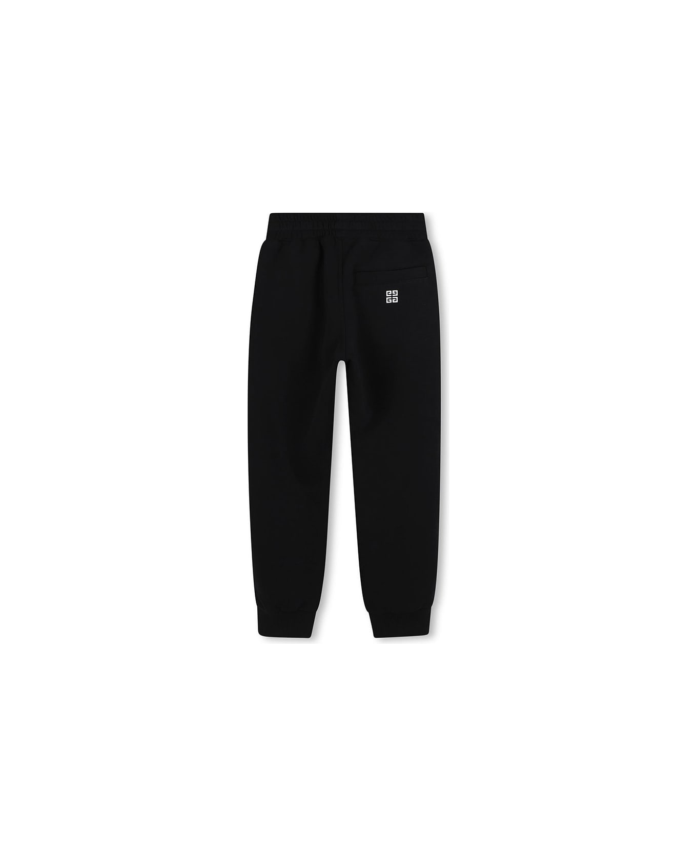 Givenchy Black Joggers With Lettering Logo - Black