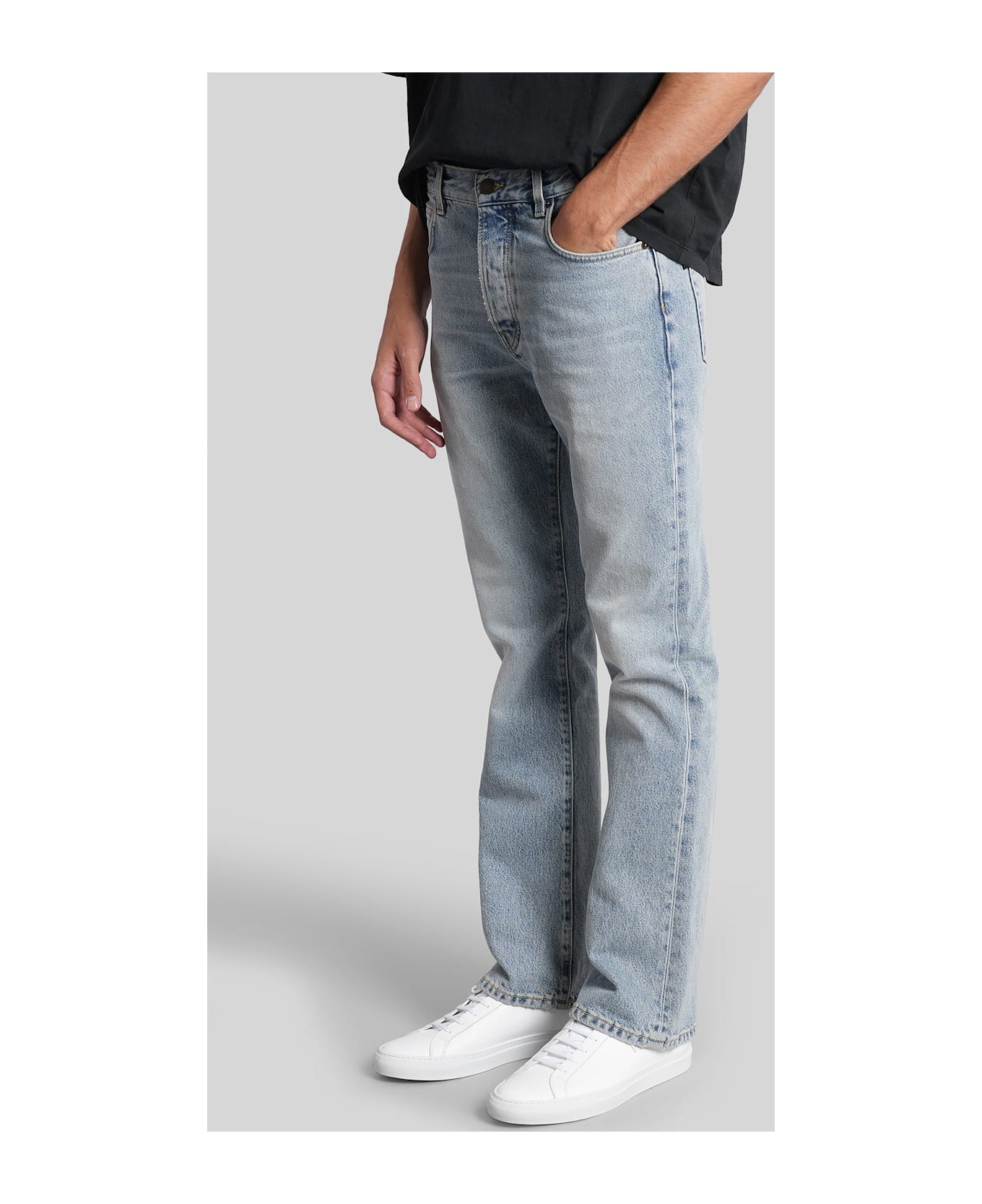 Haikure Fergus Authentic Jeans In Blue Denim - blue