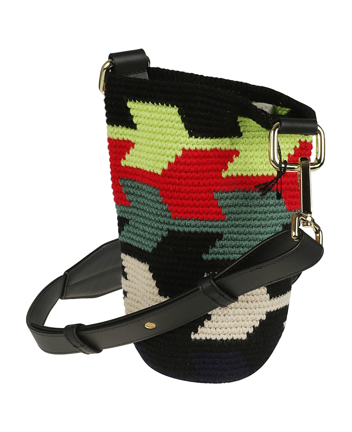 Colville Knitted Bucket Bag - Multicolour ショルダーバッグ