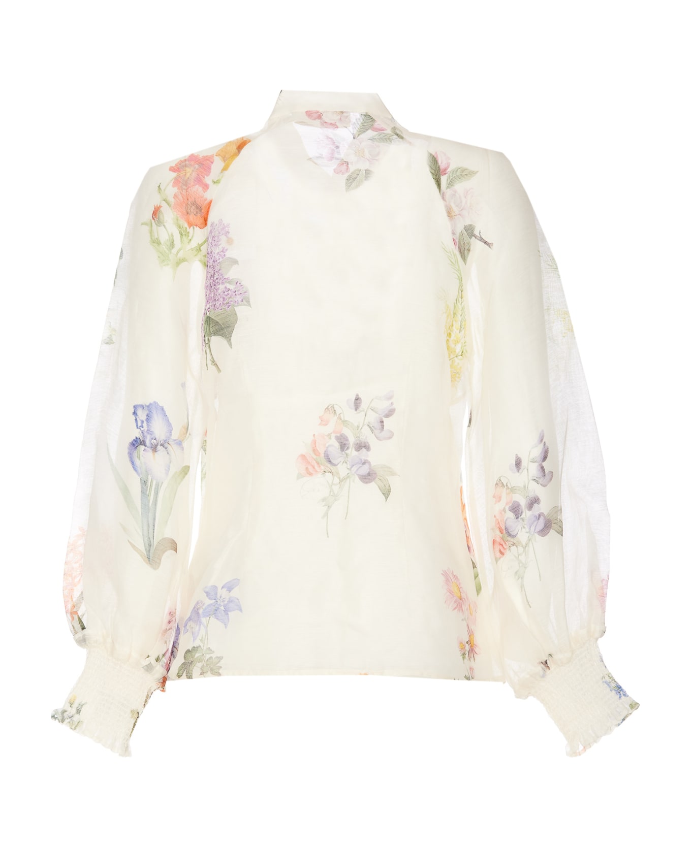 Zimmermann Natura Blouse - Botanical Ivory