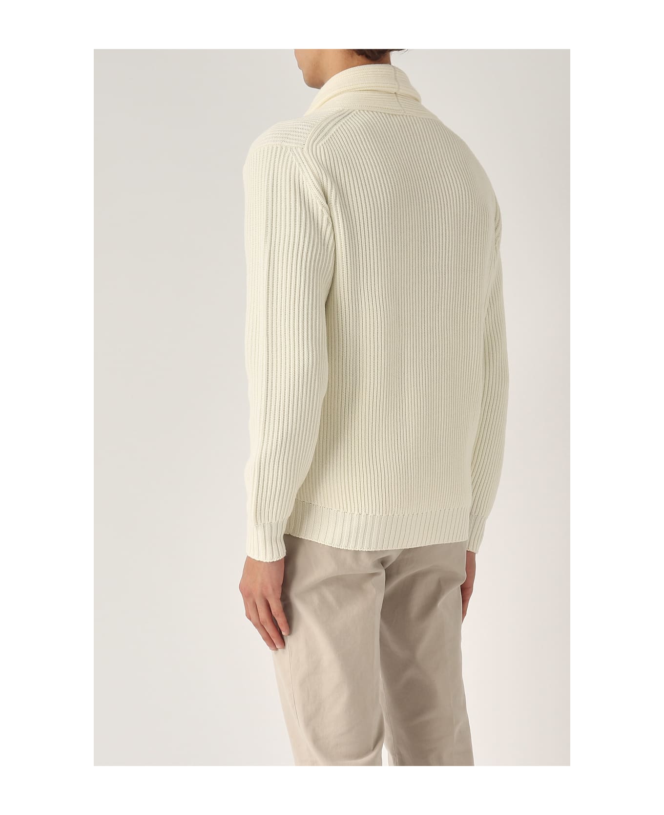 Filippo De Laurentiis Cardigan Sciallato Cardigan - LATTE