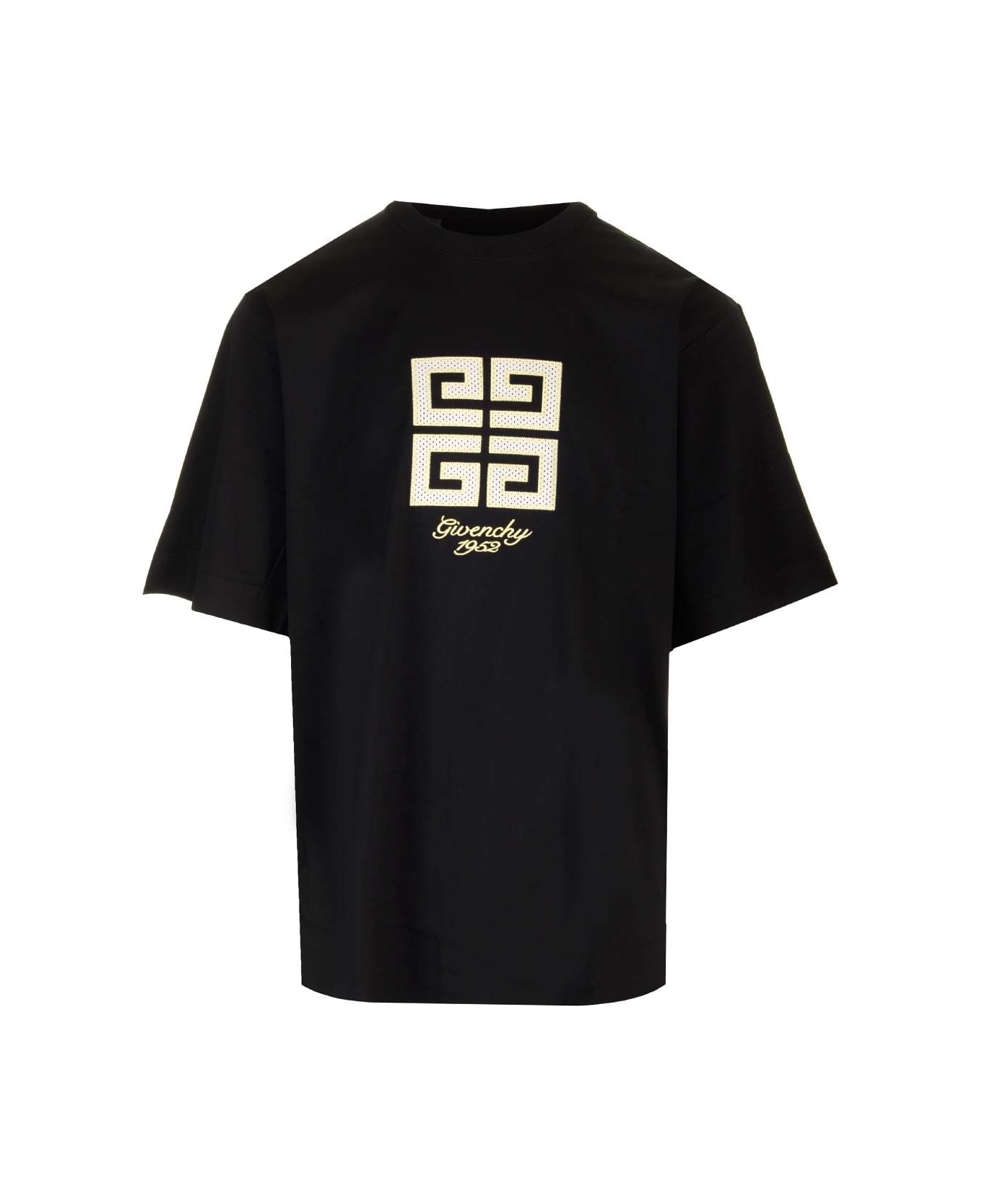 Givenchy 4g Cotton T-shirt - Black