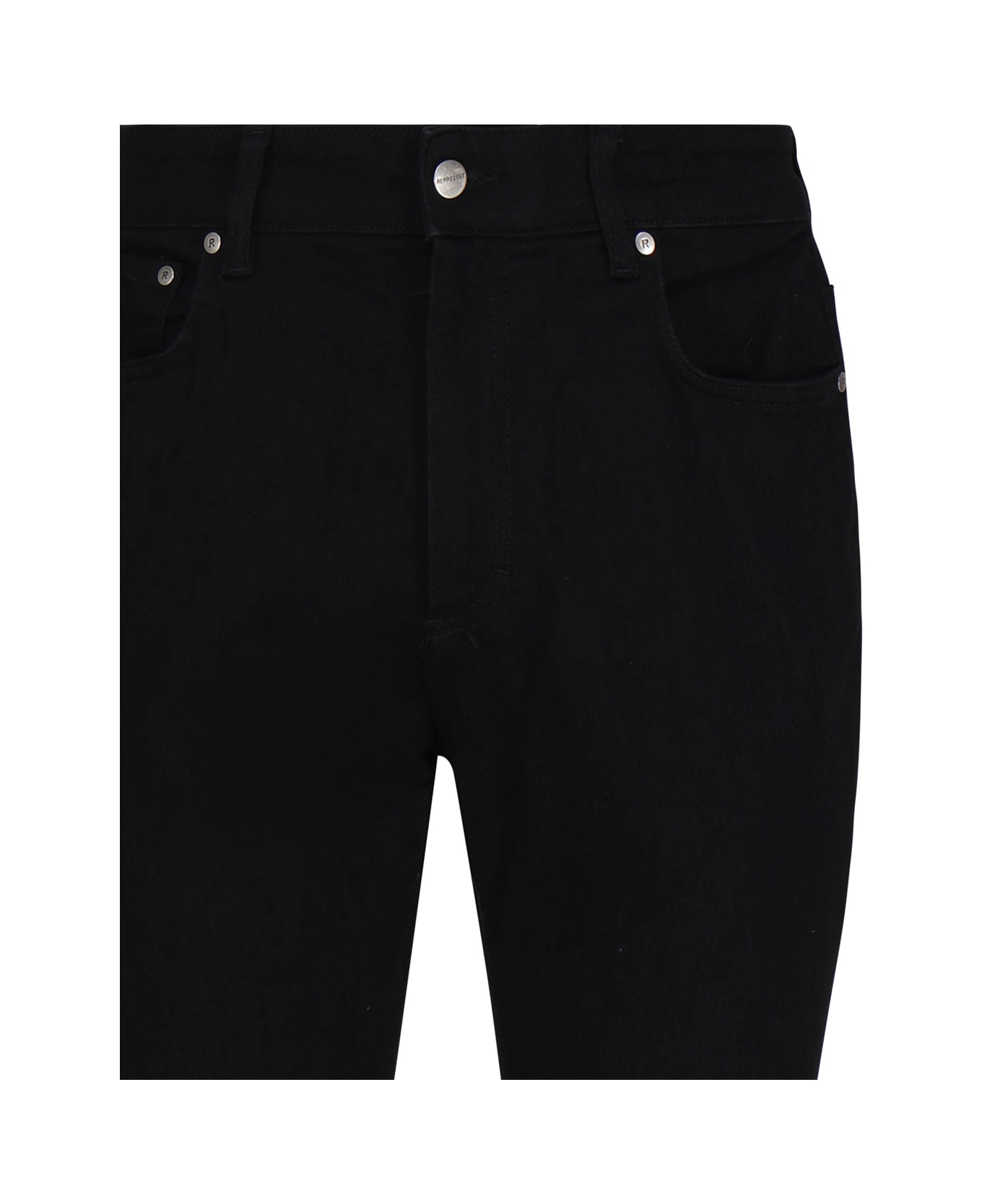 REPRESENT Regular Fit Jeans - Black