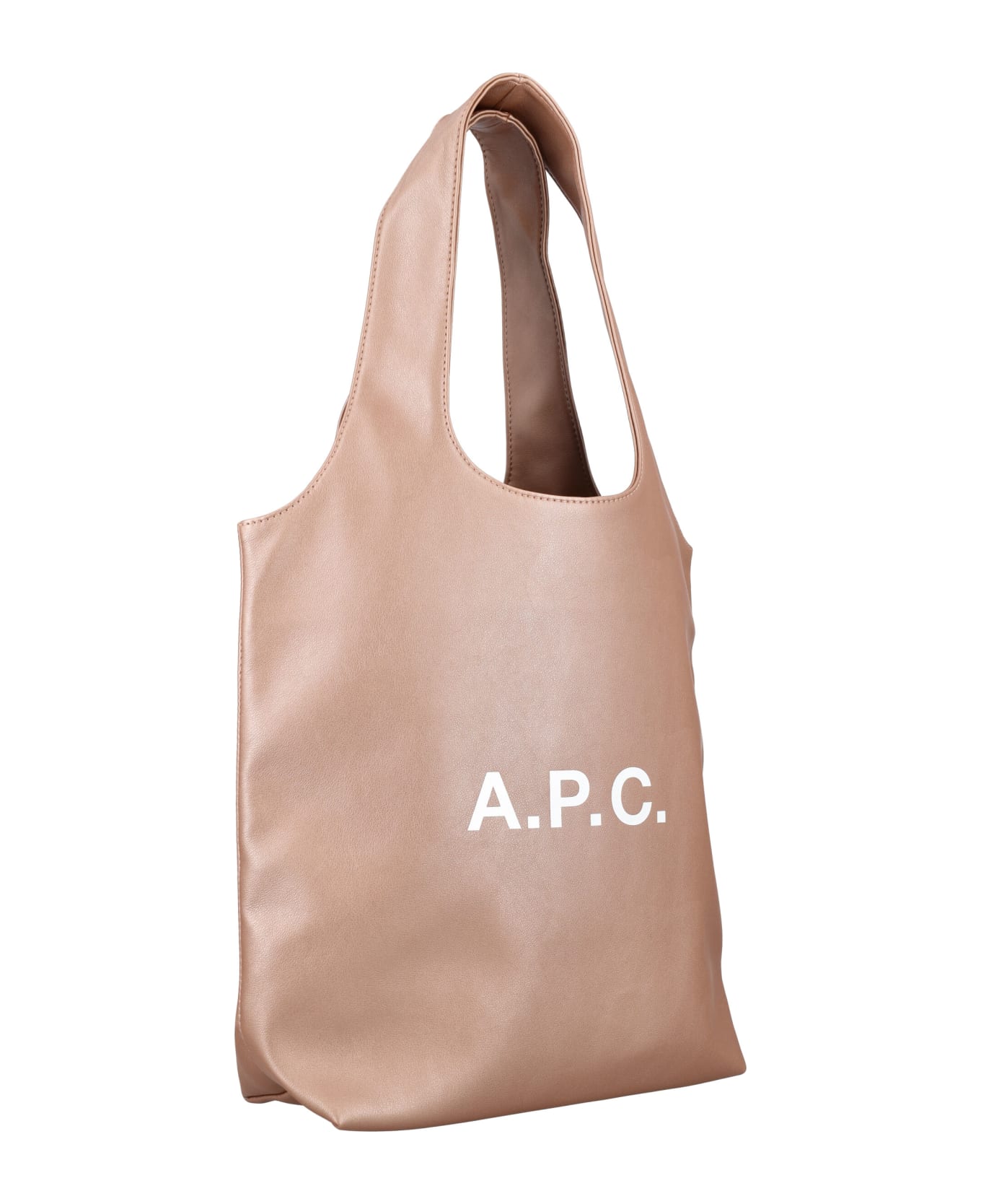 A.P.C. Ninon Small Tote Bag - GLOSSY PINK