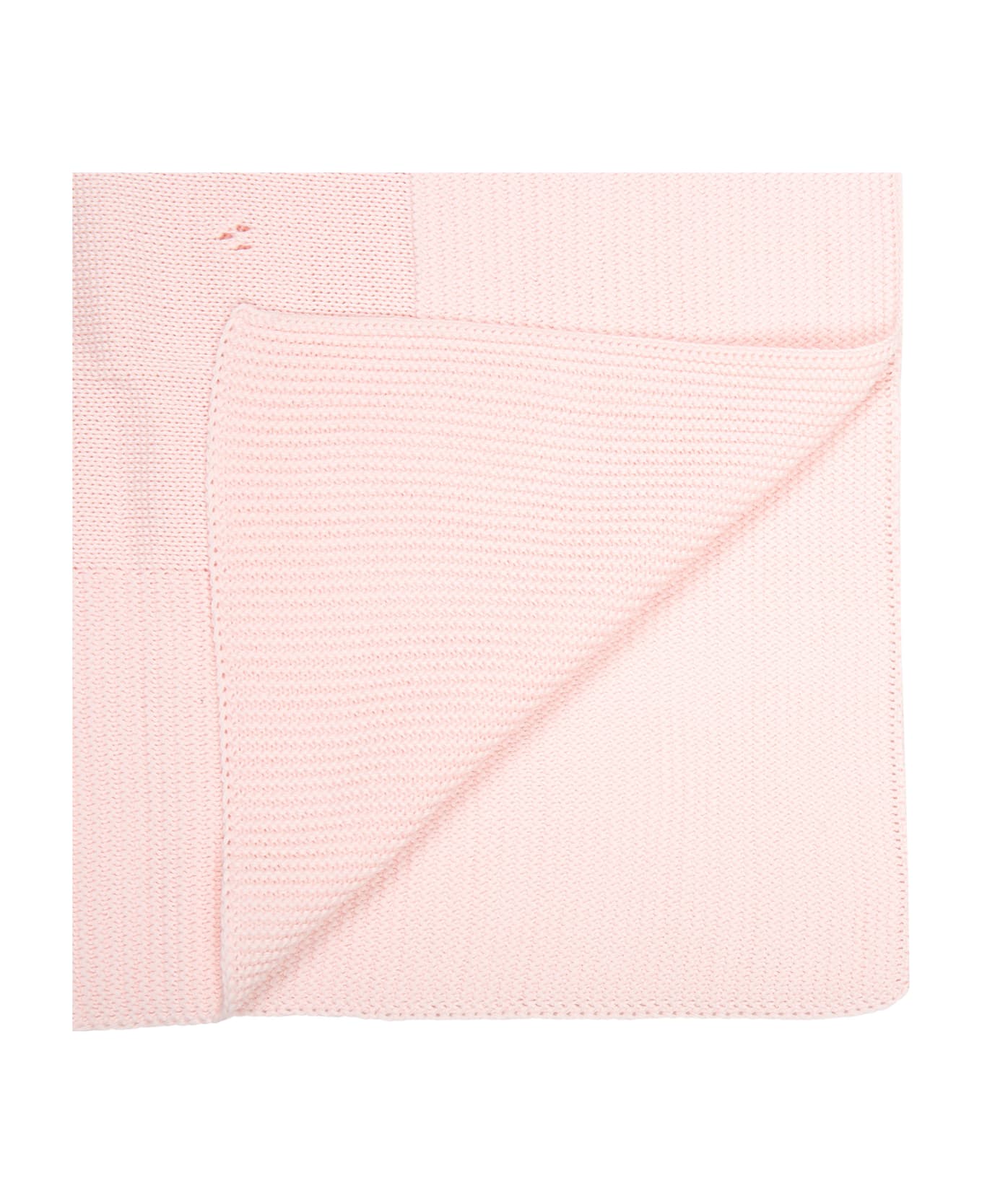 Little Bear Pink Baby Blanket For Baby Girl - Pink