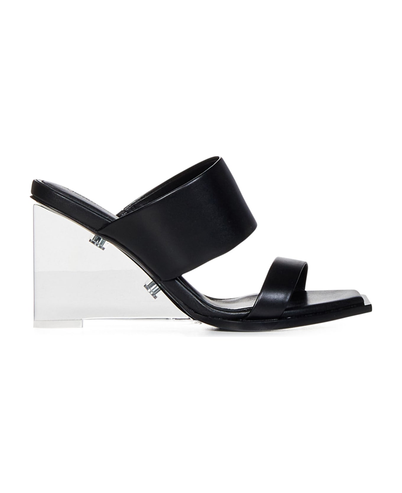 Alexander McQueen Shard Sandals - Black
