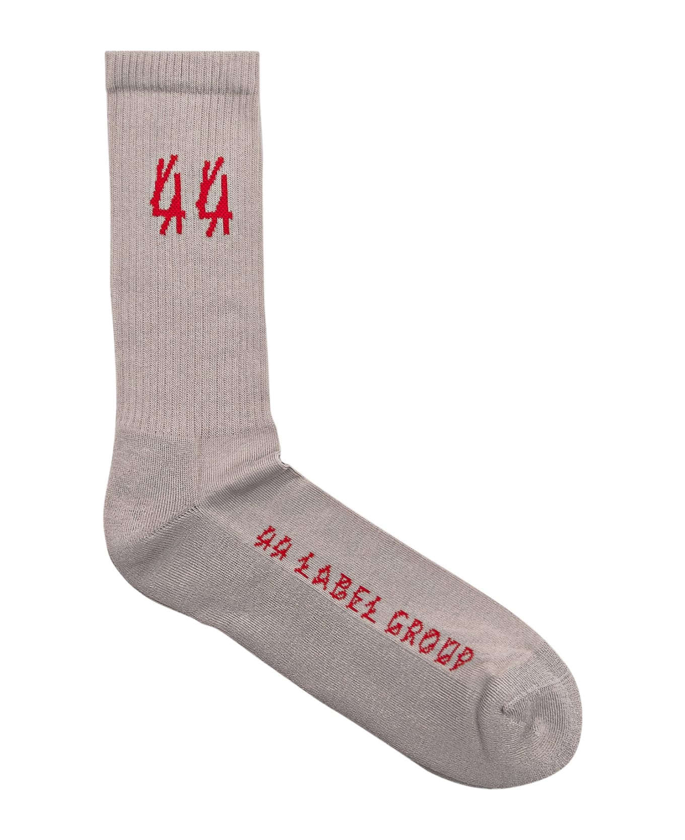 44 Label Group Socks With Logo - GYPS 44 RISK RED 靴下