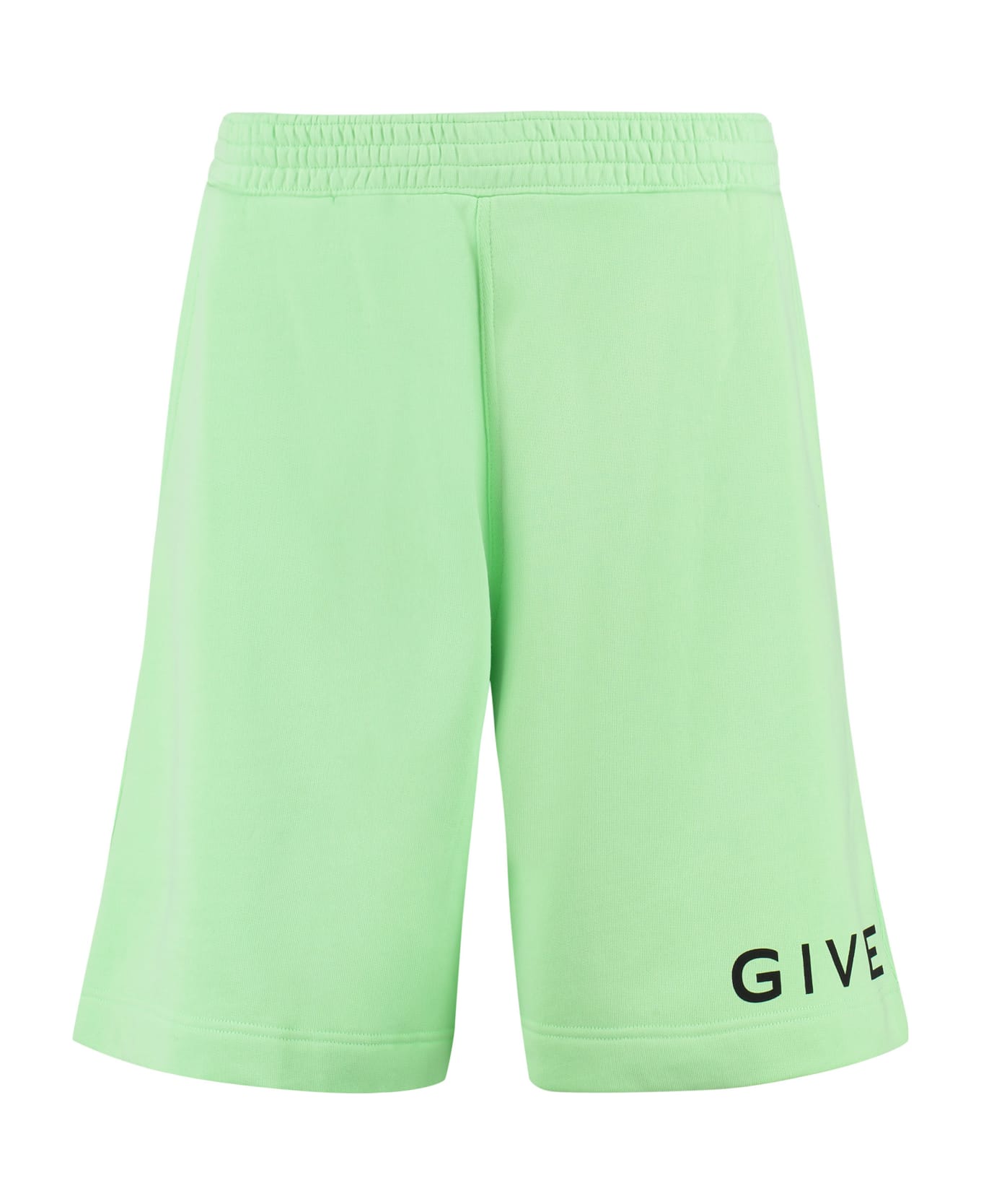 Givenchy Logo Print Sweatshorts - green