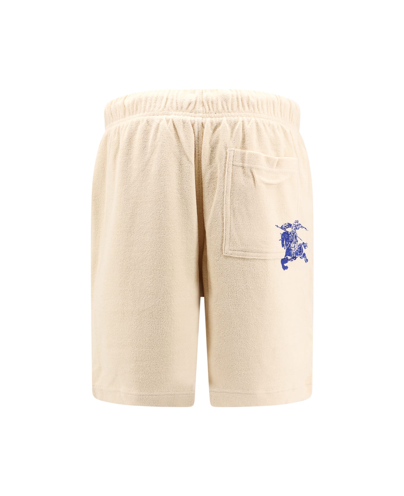 Burberry Cotton Towelling Shorts - Beige