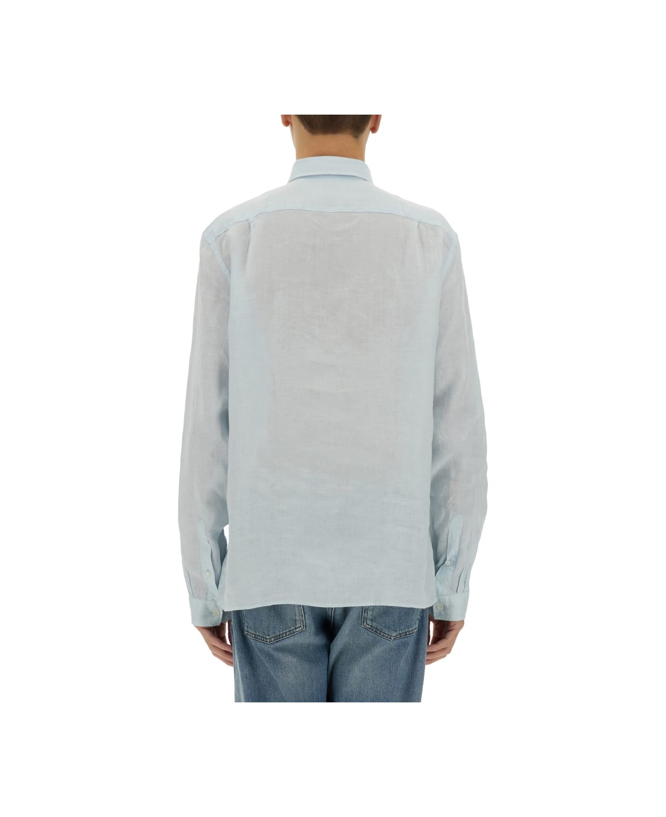 Lacoste Shirt With Logo - AZURE