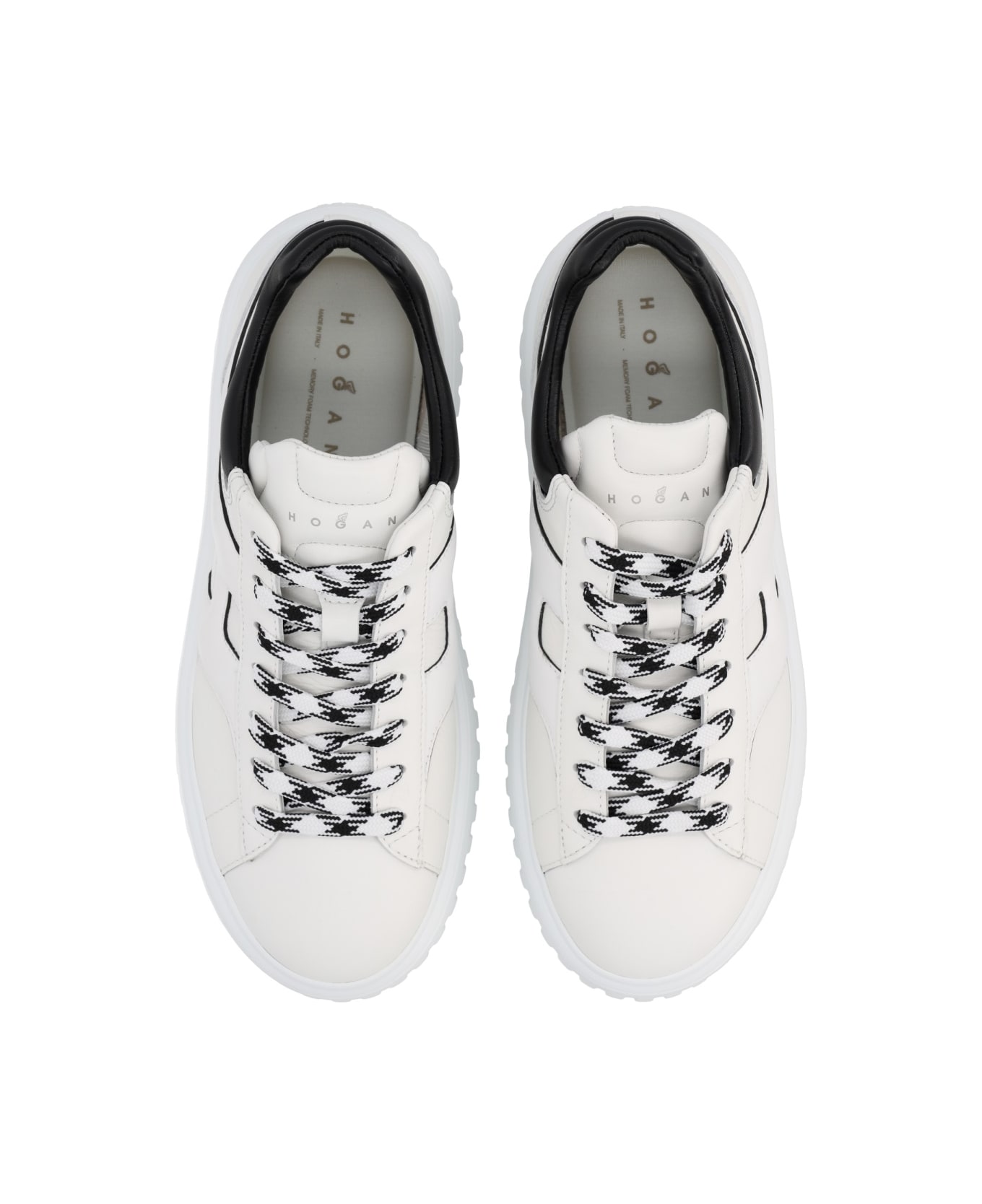 Hogan "h-stripes" Sneaker - WHITE