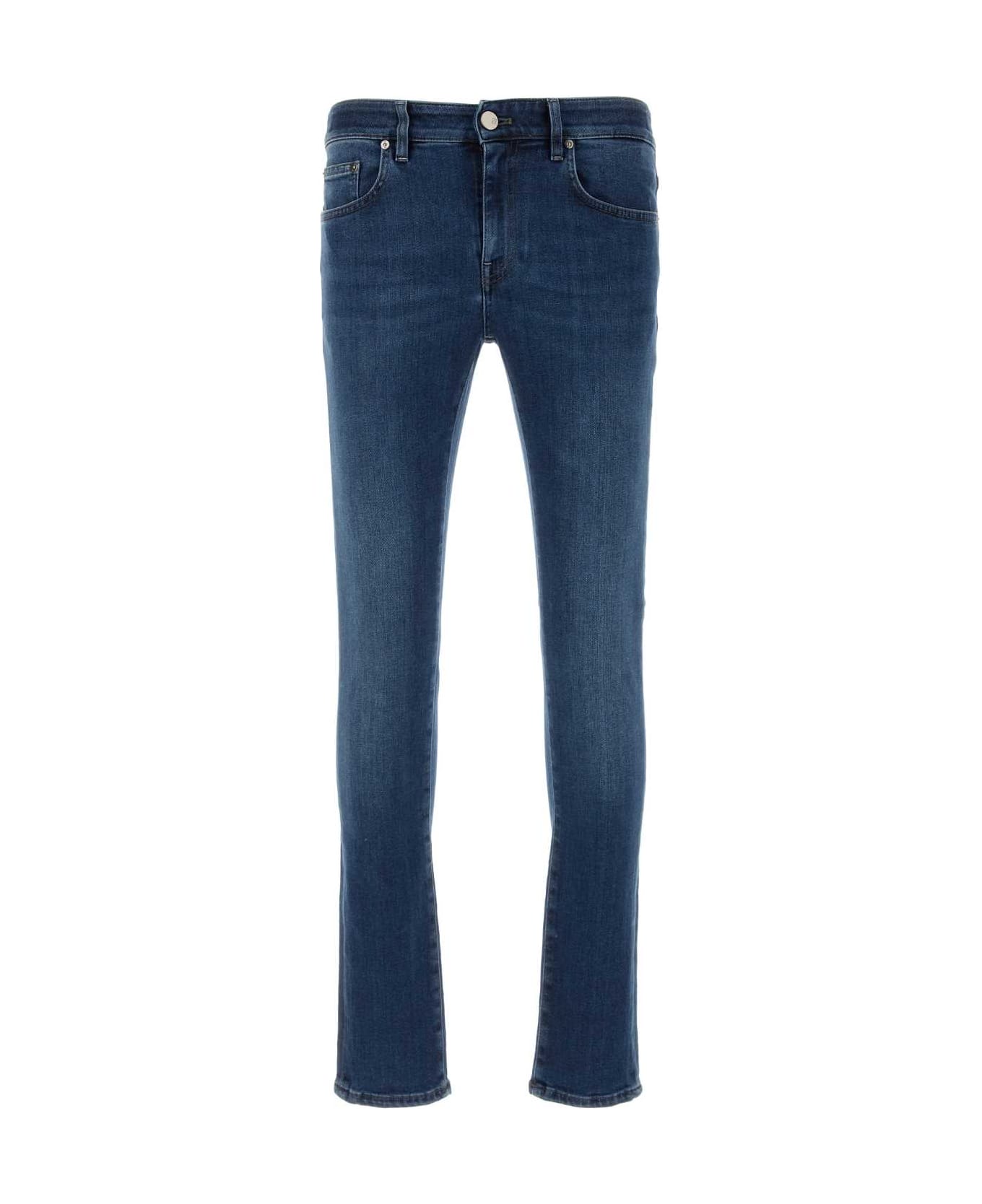 PT Torino Stretch Denim Swing Jeans - DENIMSLAVATO
