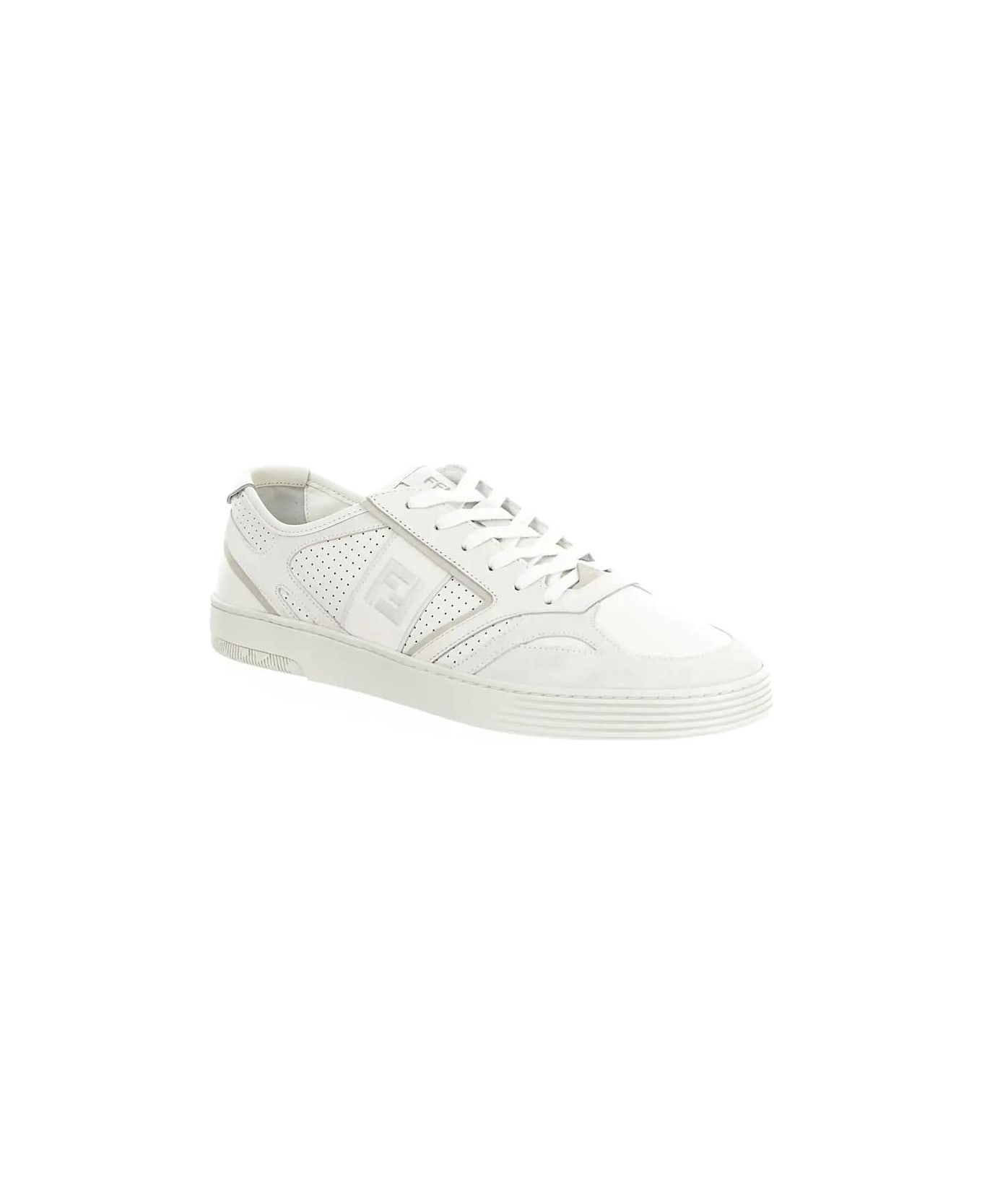 Fendi Low-top Sneakers - White