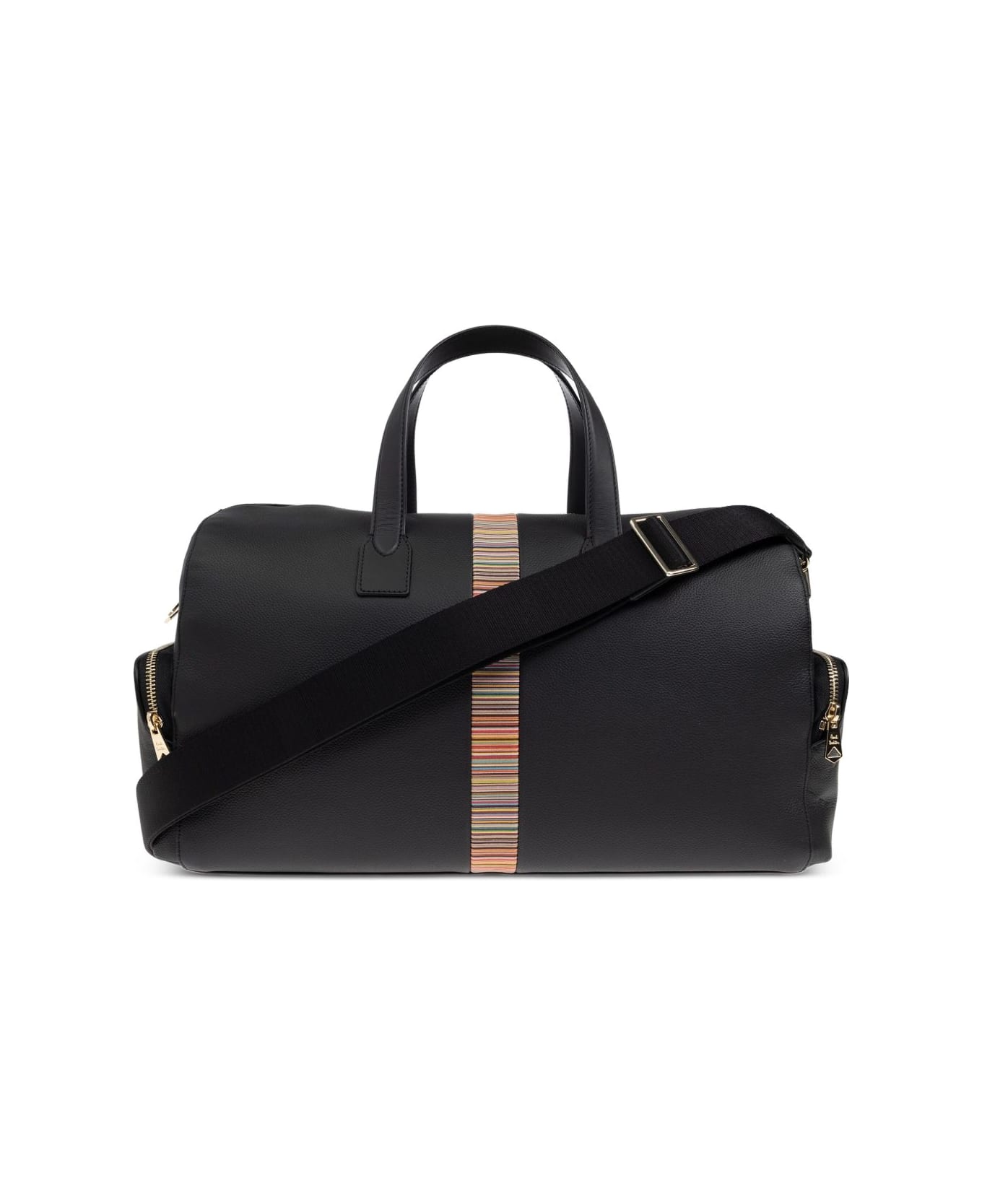Paul Smith Leather Holdall - Black