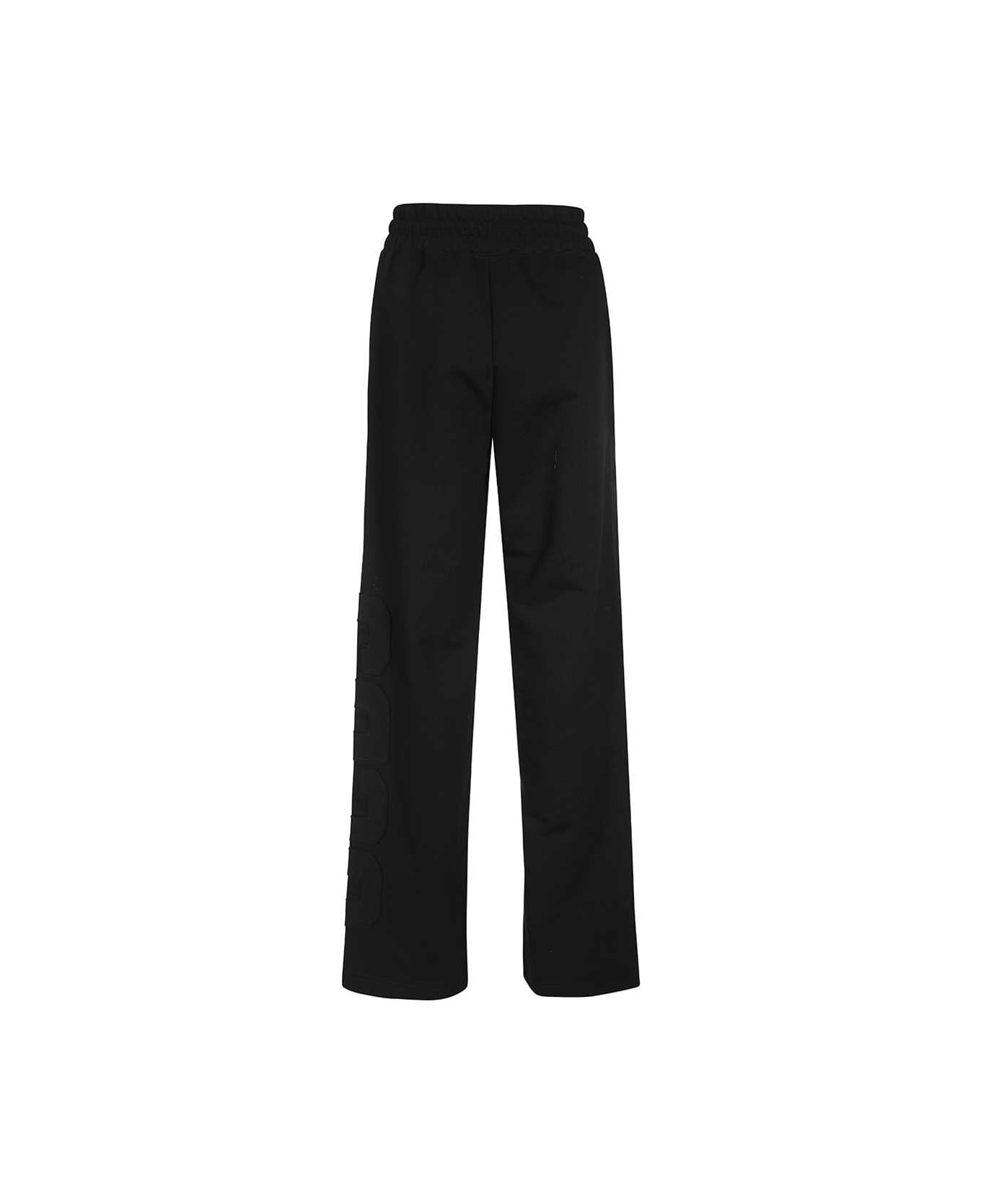GCDS Cotton Track-pants - black