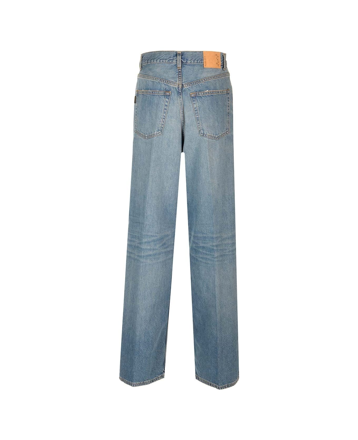 Haikure 
candy
 Baggy Jeans - Blue Tencel