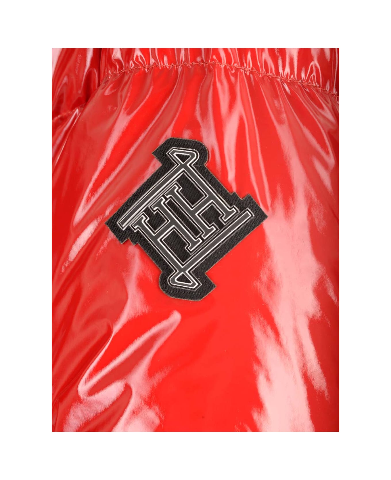 Herno Short Glossy Down Jacket - RED