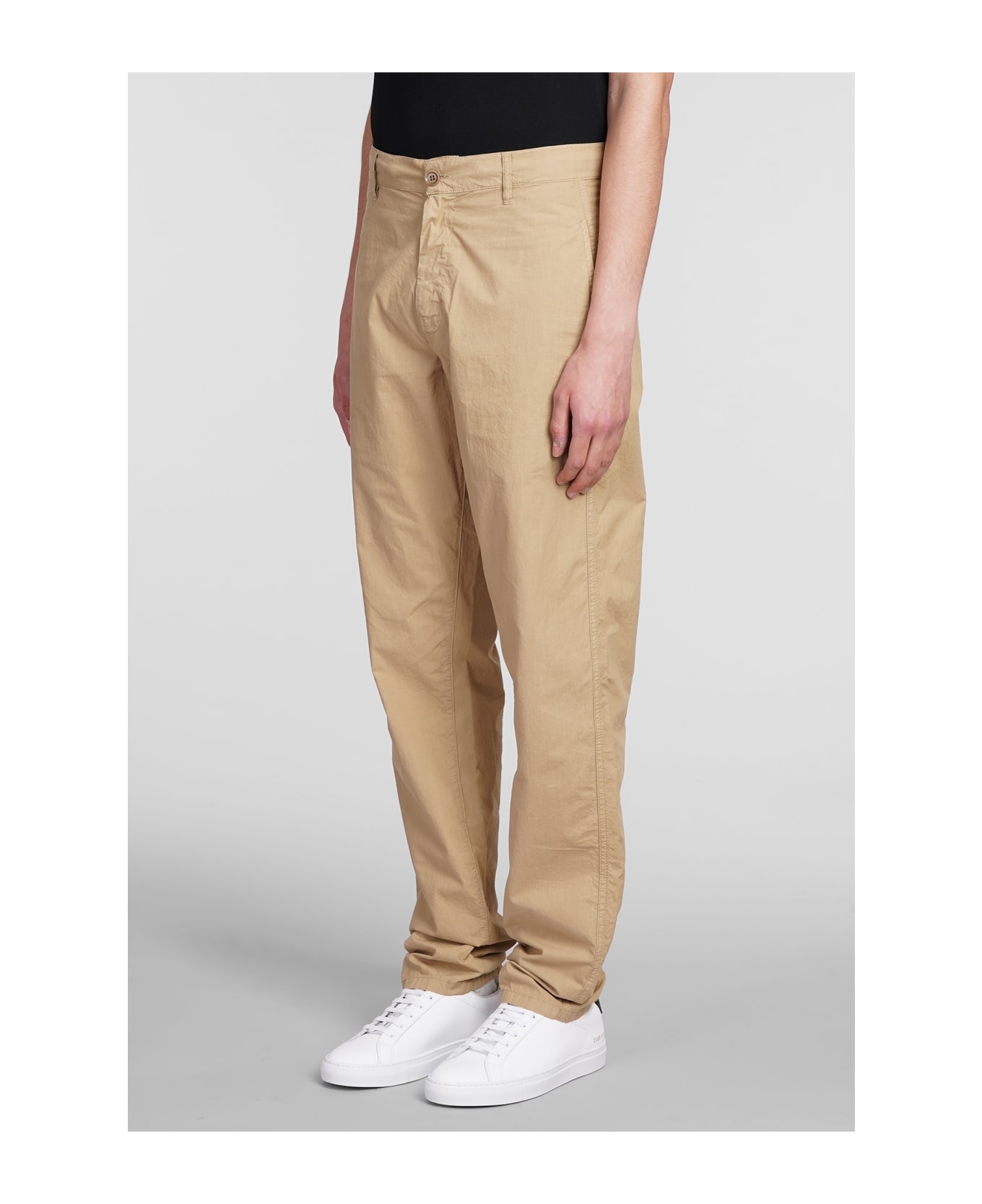 Aspesi Pantalone Funzionale Pants In Beige Cotton - beige