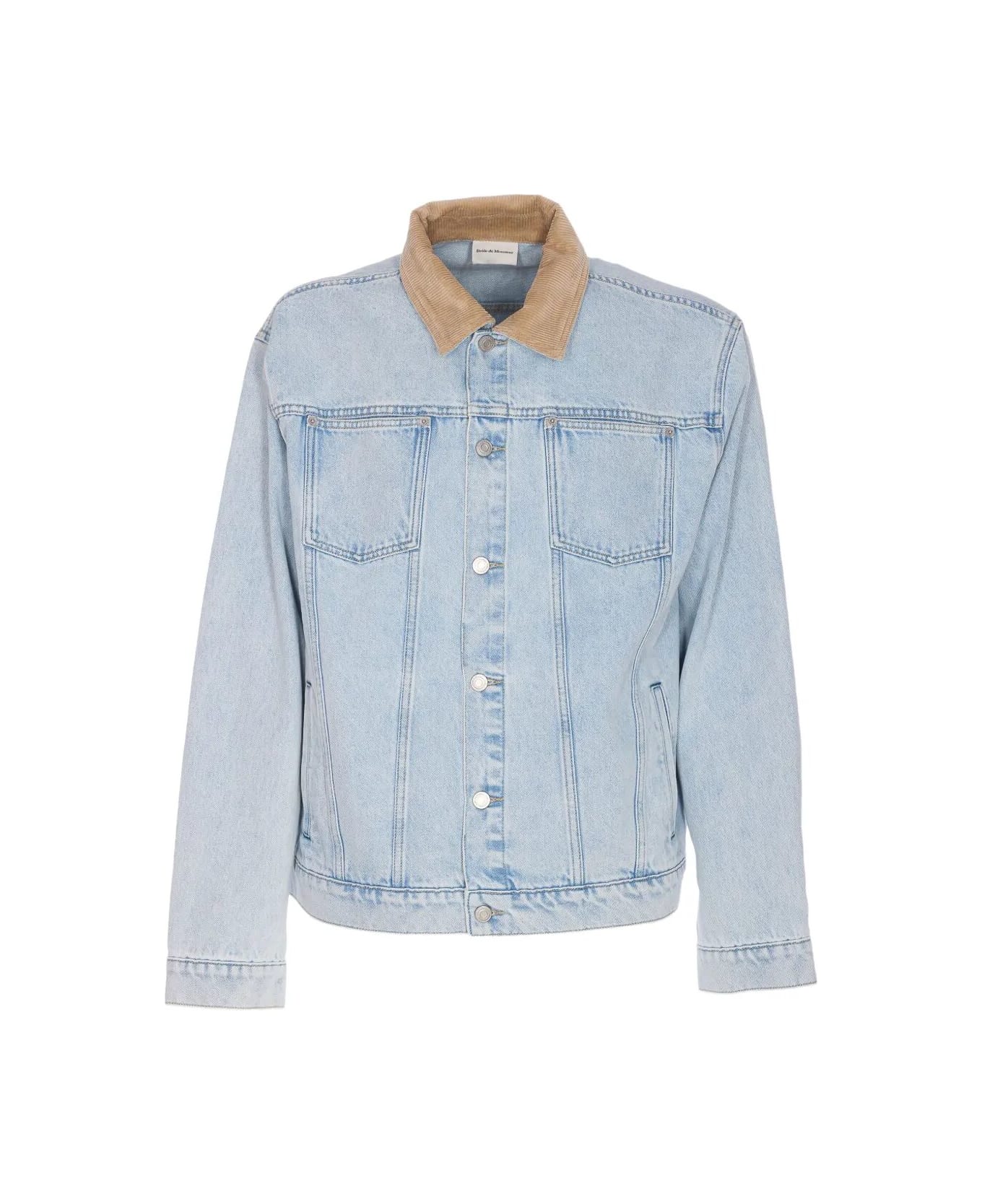 Drôle de Monsieur La Veste Jean Delave - Lbe Light Blue