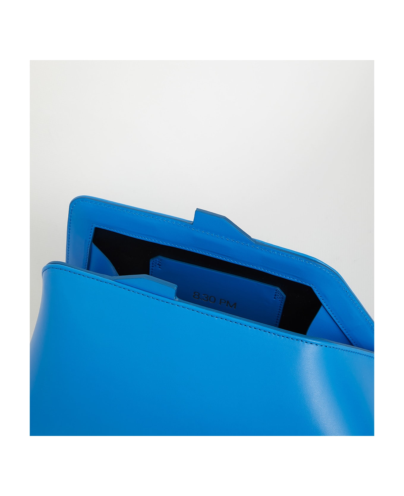 The Attico 8.30pm Clutch - TURQUOISE