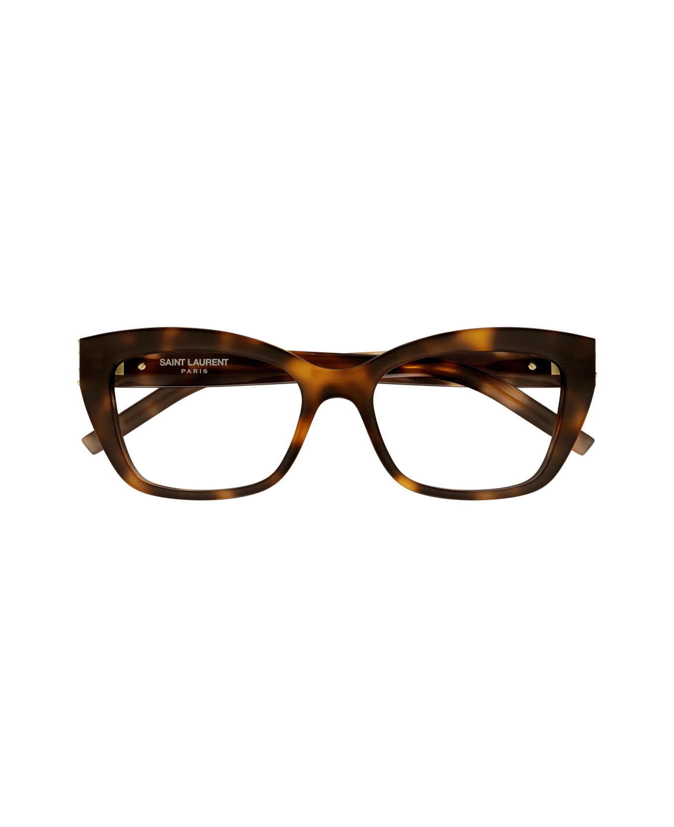 Saint Laurent Eyewear Saint Laurent Sl M117 Linea Monogram 002 Light Havana Glasses - Marrone