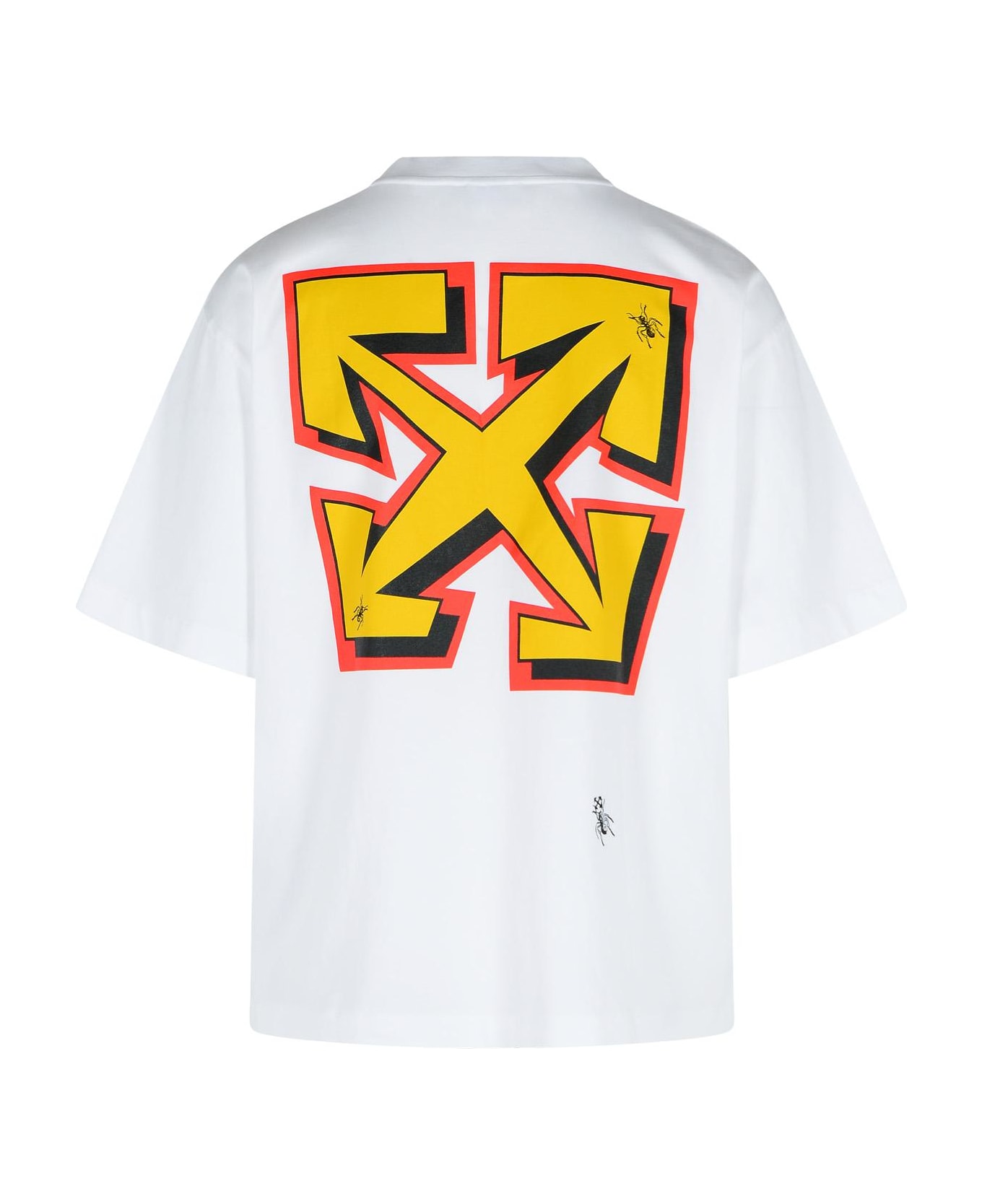 Off-White 'arrow' White Cotton T-shirt - White