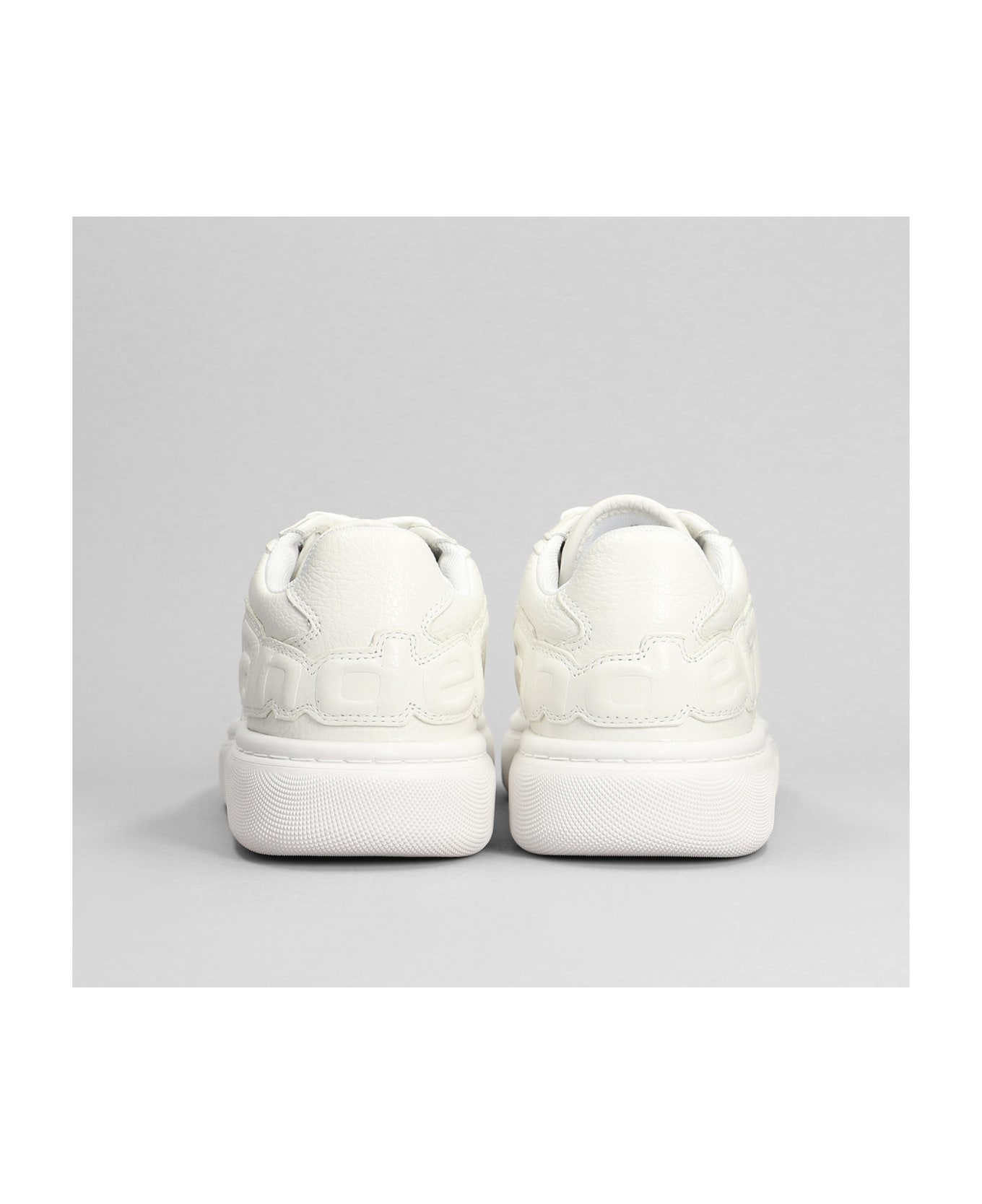 Alexander Wang Sneakers In White Leather - white