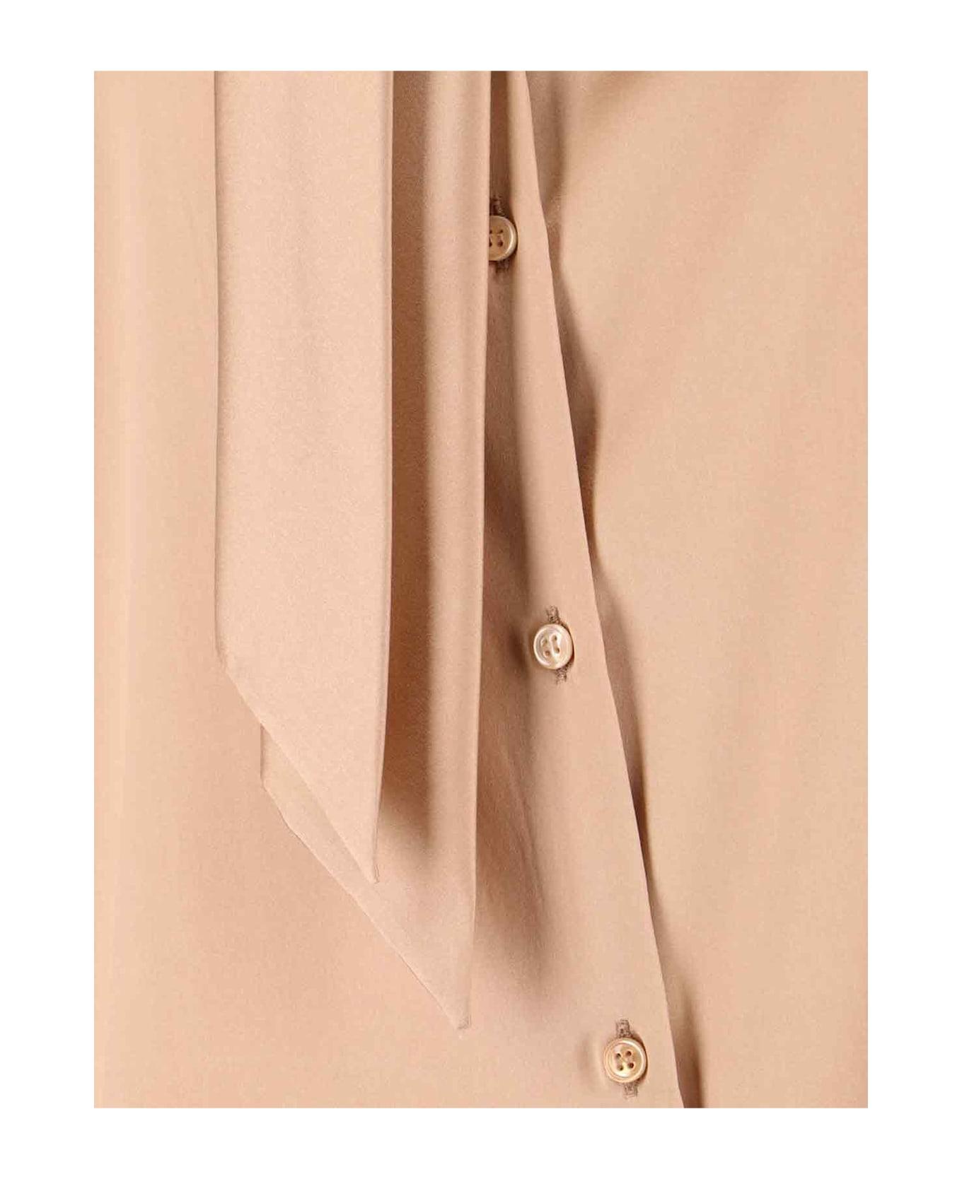 Ermanno Scervino Lavallière Shirt - Cream