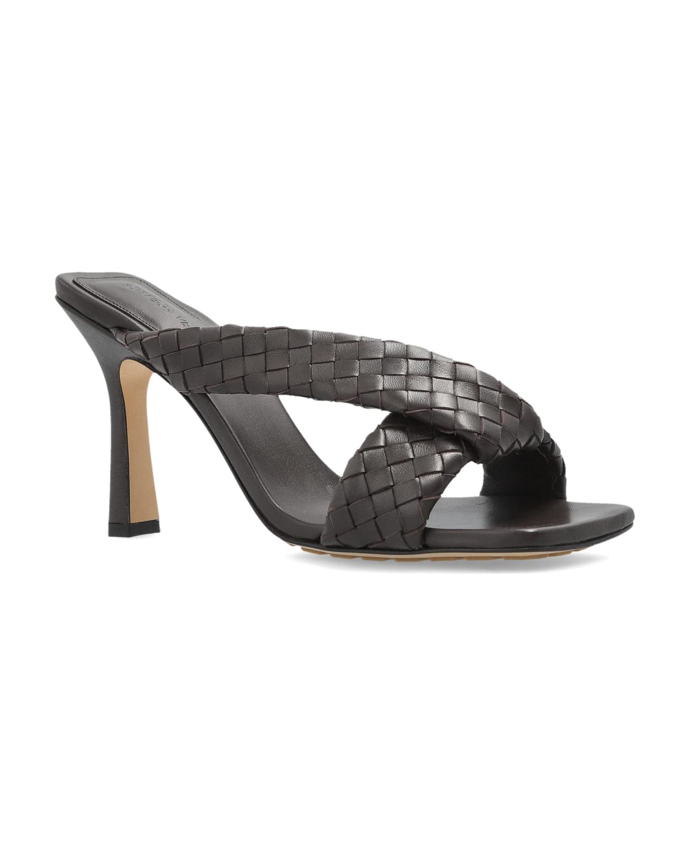 Bottega Veneta Heeled Mules 'riva' - FONDANT