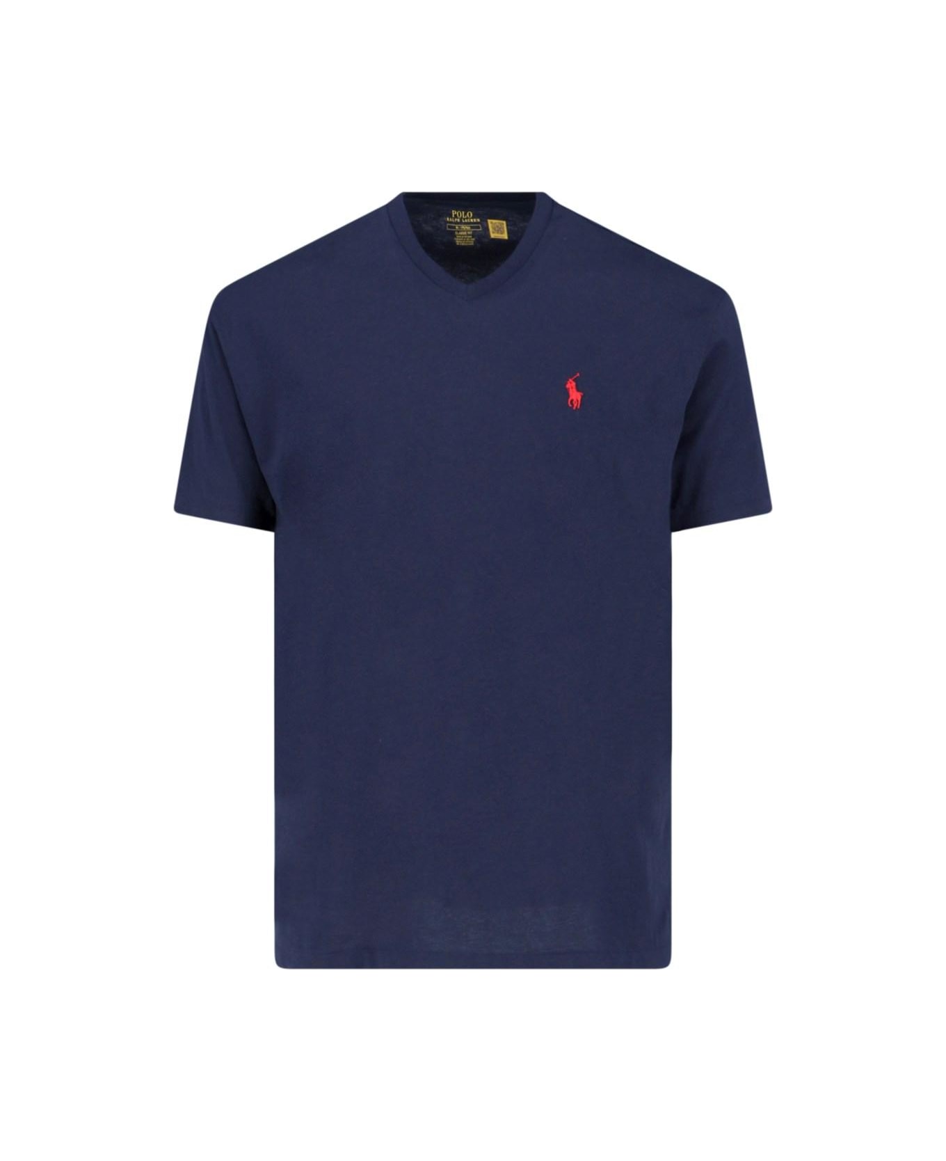 Ralph Lauren Logo T-shirt - BLUE シャツ
