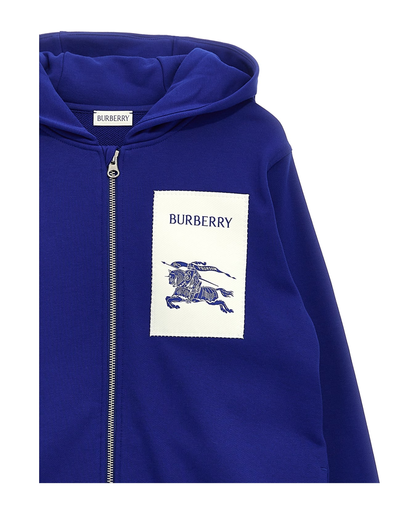 Burberry 'sutton' Hoodie - Blue