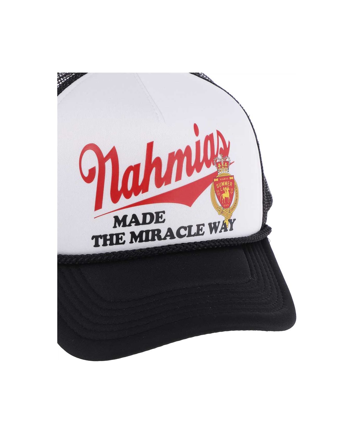 Nahmias Logo Baseball Cap - black