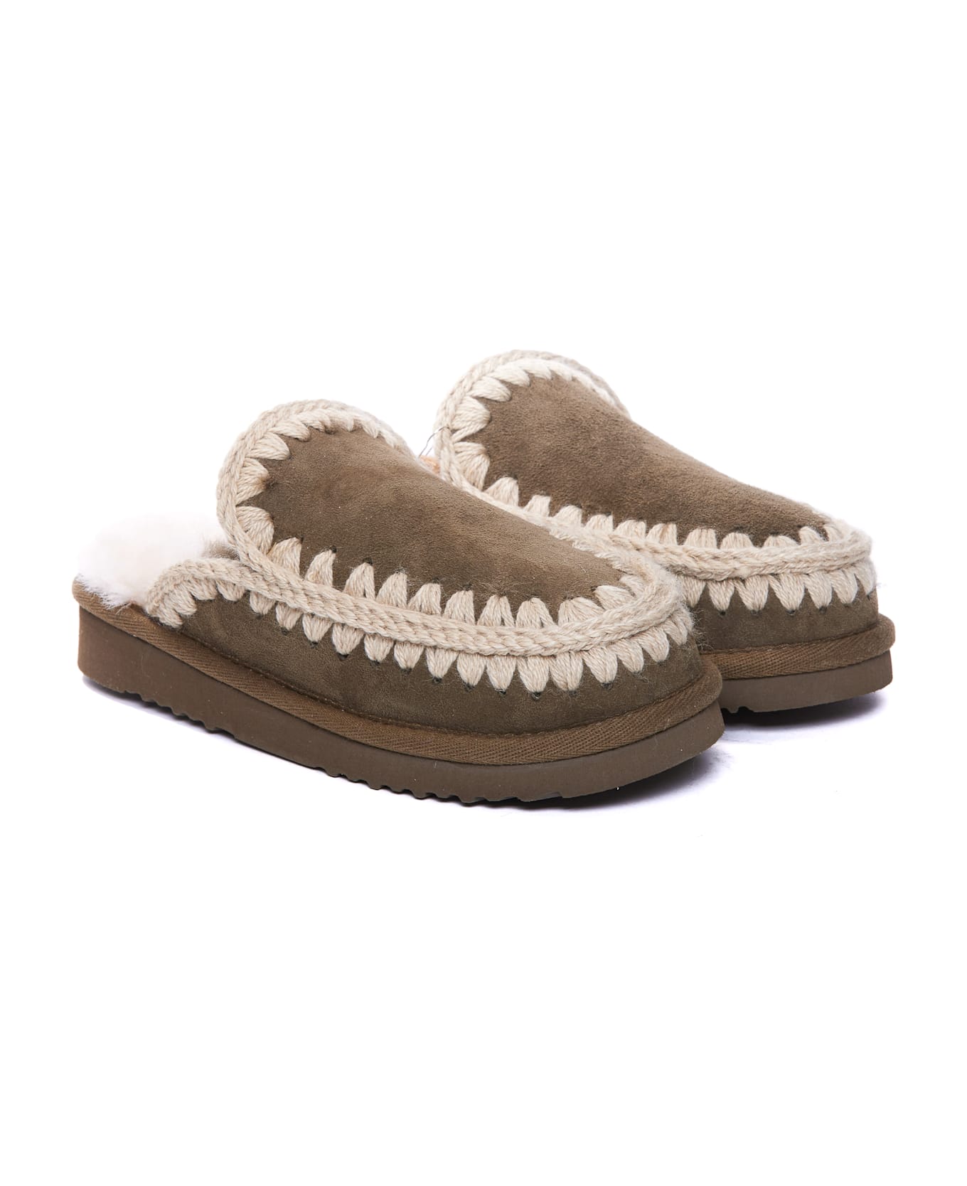 Mou Eskimo Slippers - Brown