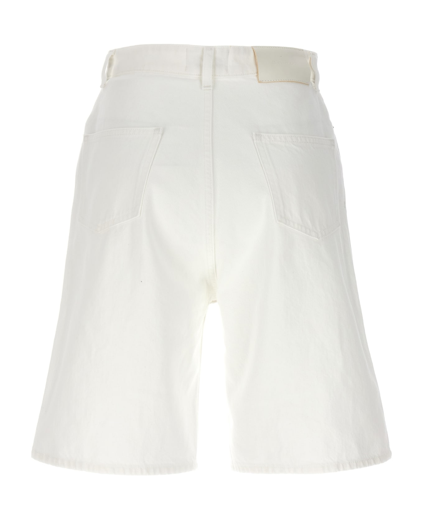 Loulou Studio 'isu' Bermuda Shorts - White ショートパンツ