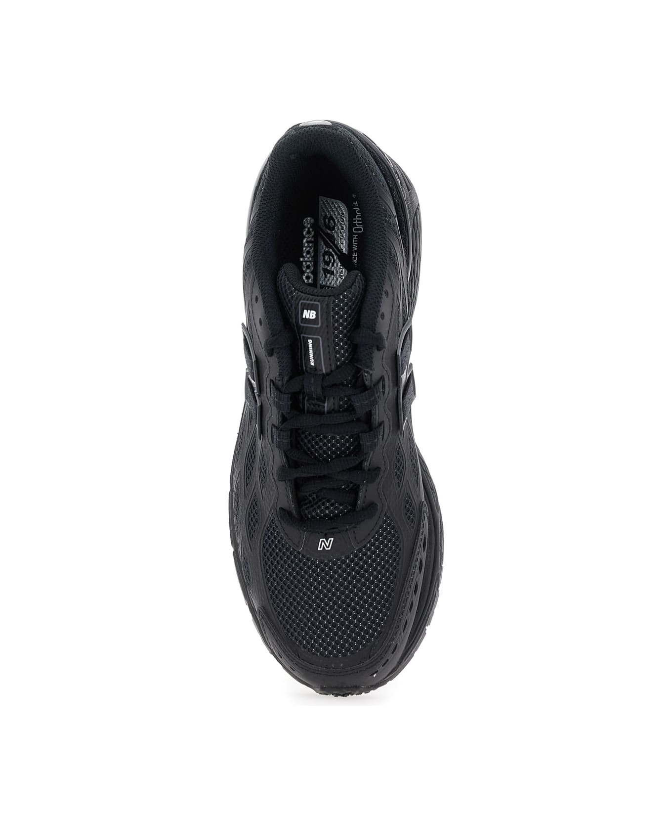 New Balance '1906' Black Sneaker With Mesh Design And Side Logo In Tech Fabric Unisex - Black