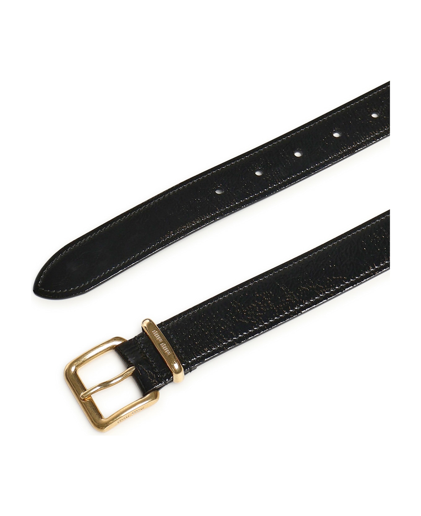 Shiny Leather Belt