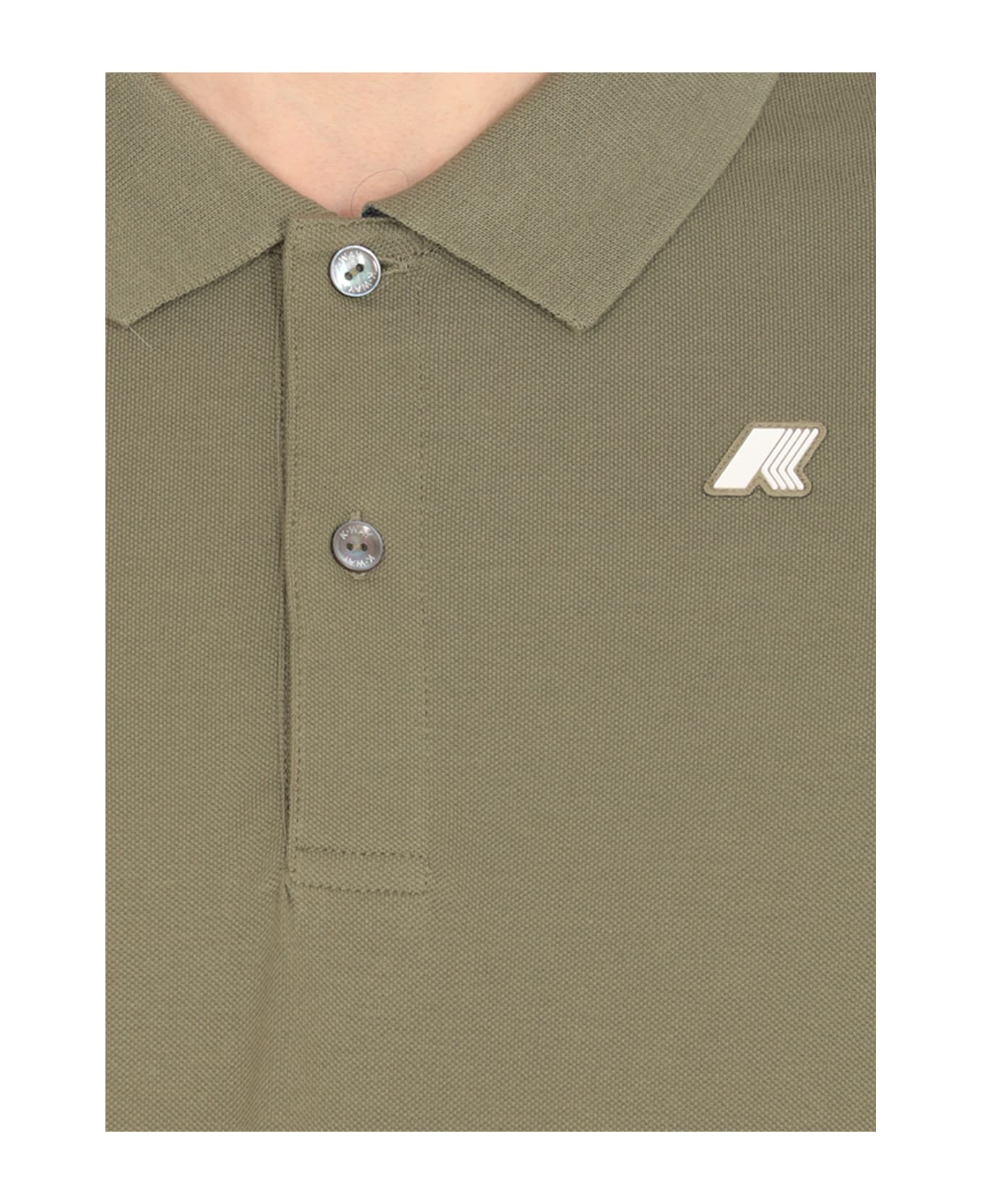 K-Way Vincent Polo Shirt - Green Lichen